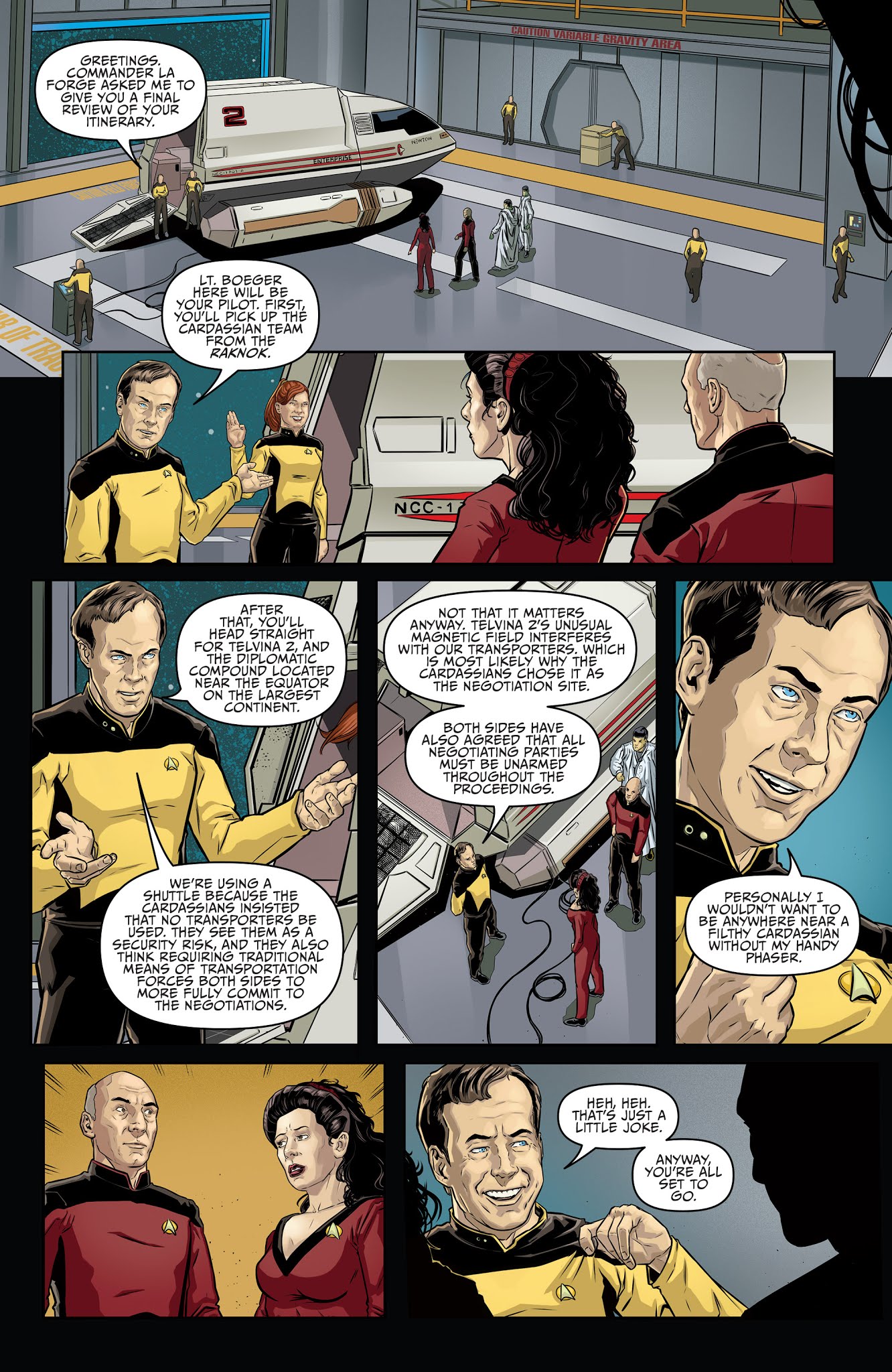 Read online Star Trek: The Next Generation: Terra Incognita comic -  Issue #2 - 8