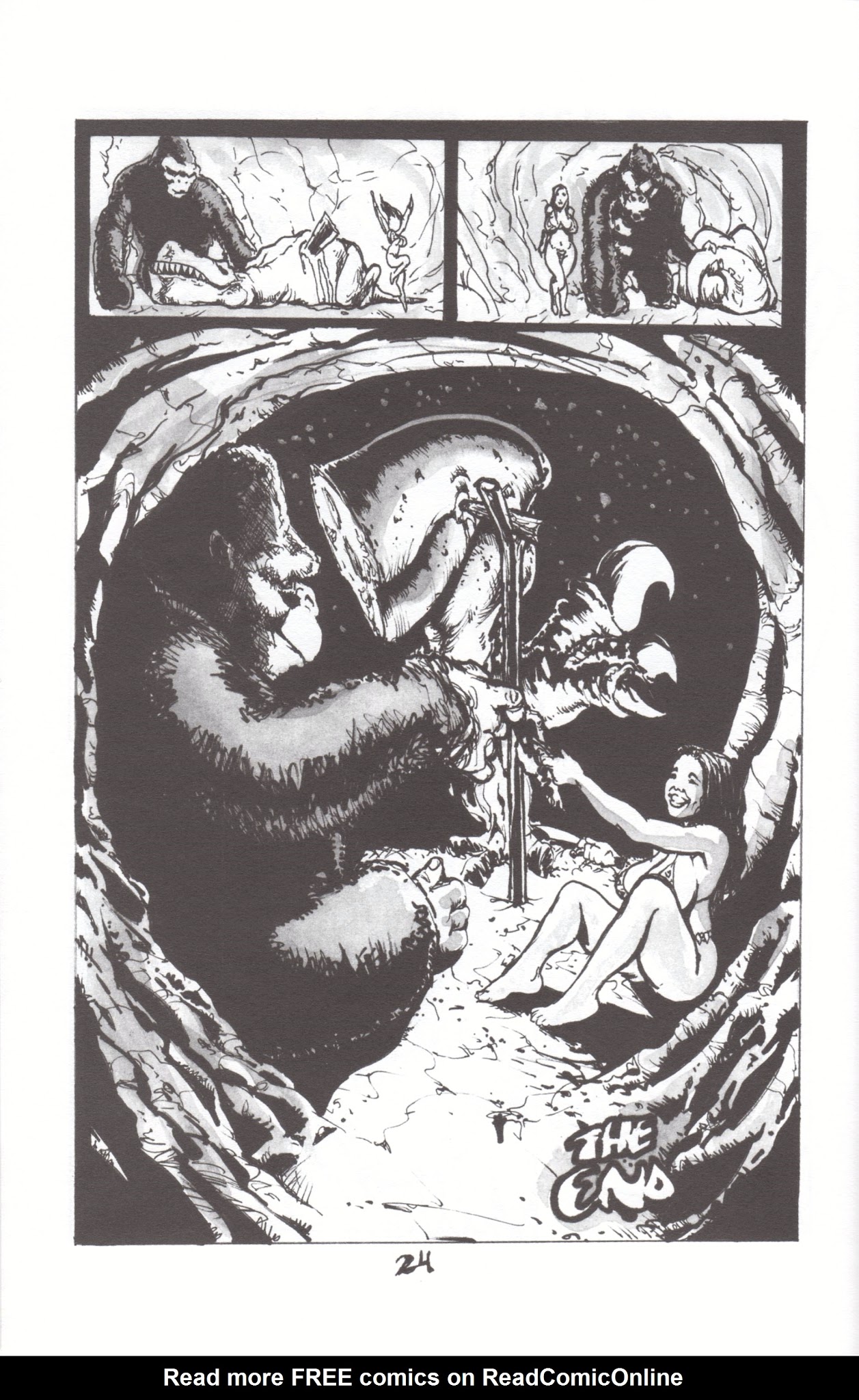 Read online Cavewoman: Raptor comic -  Issue #2 - 26