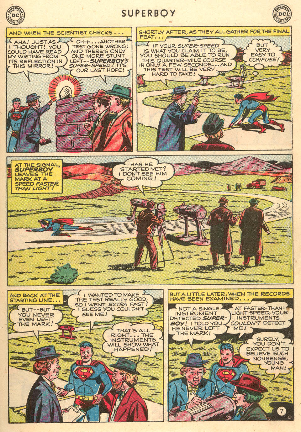 Read online Superboy (1949) comic -  Issue #18 - 33