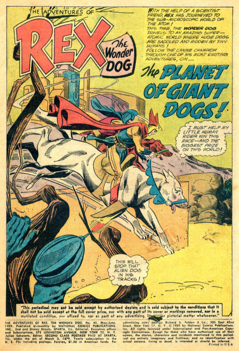 Read online The Adventures of Rex the Wonder Dog comic -  Issue #45 - 3