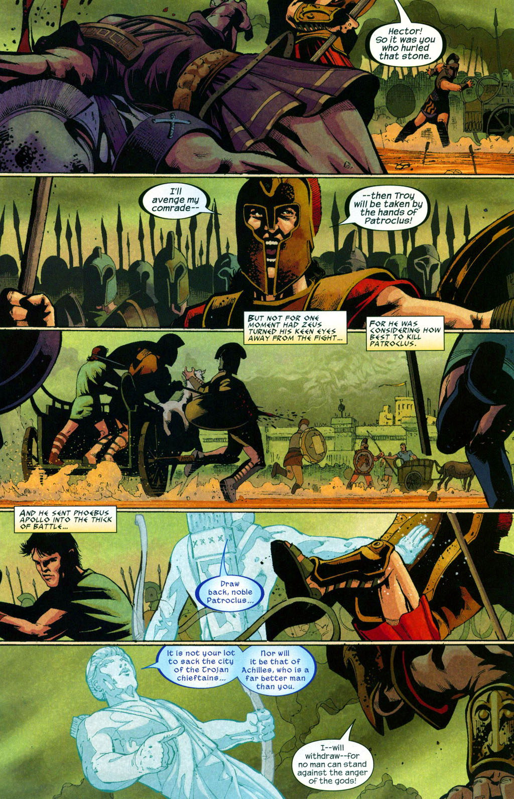 Read online The Iliad comic -  Issue #6 - 10