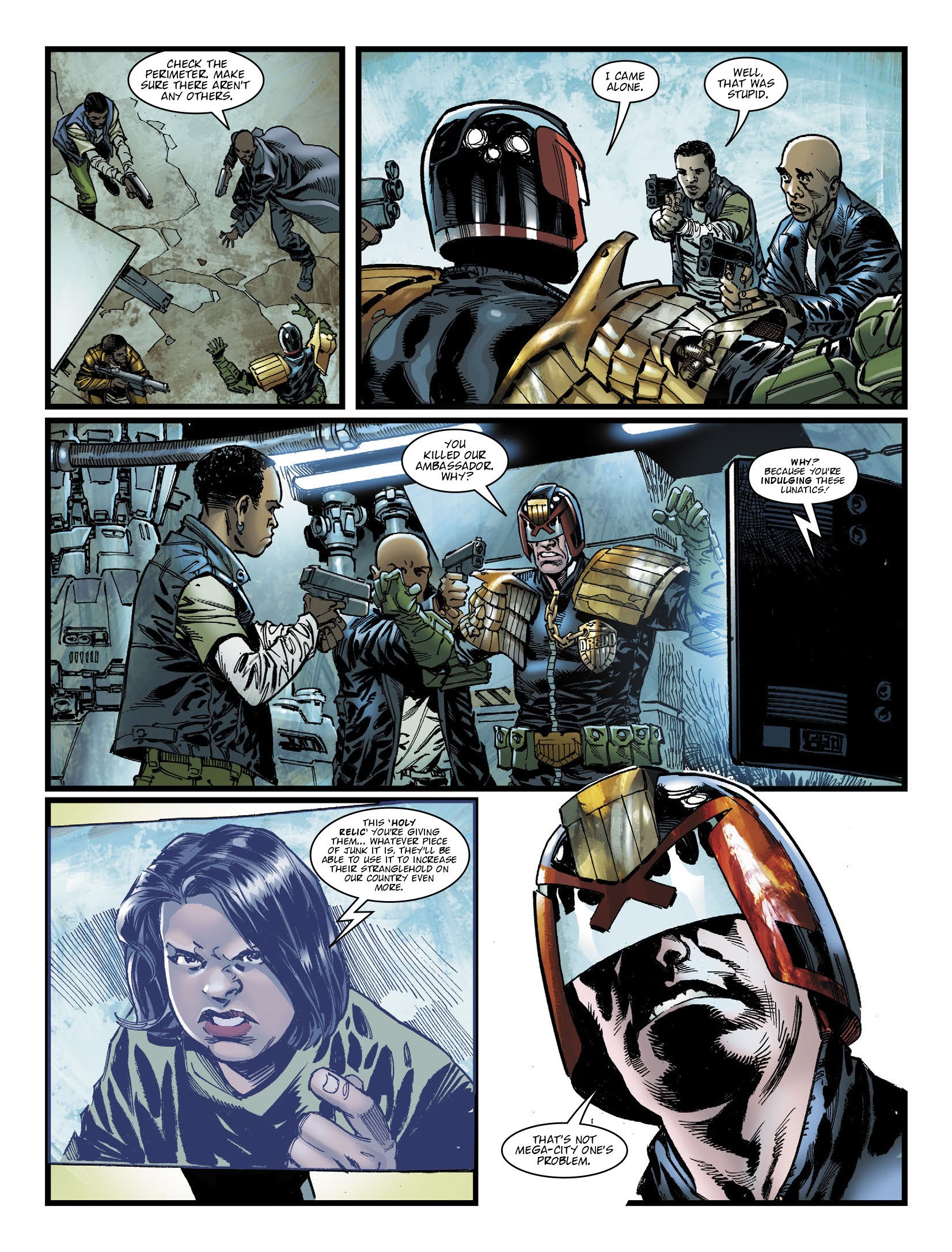 Read online Judge Dredd Megazine (Vol. 5) comic -  Issue #442 - 9