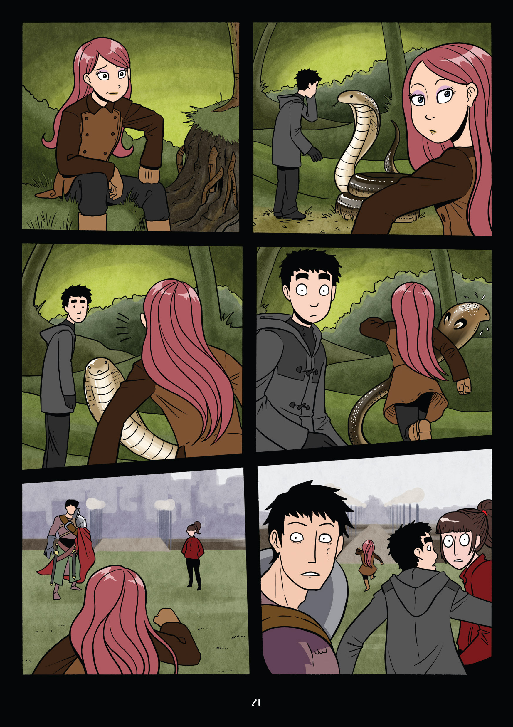 Read online Gunnerkrigg Court comic -  Issue # TPB 5 (Part 1) - 21