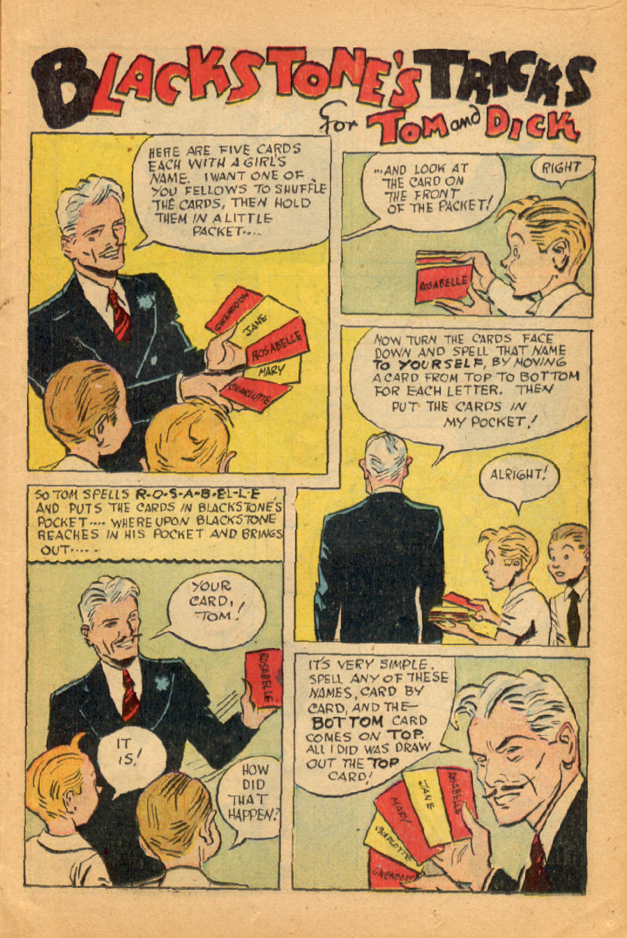 Read online Super-Magician Comics comic -  Issue #45 - 17