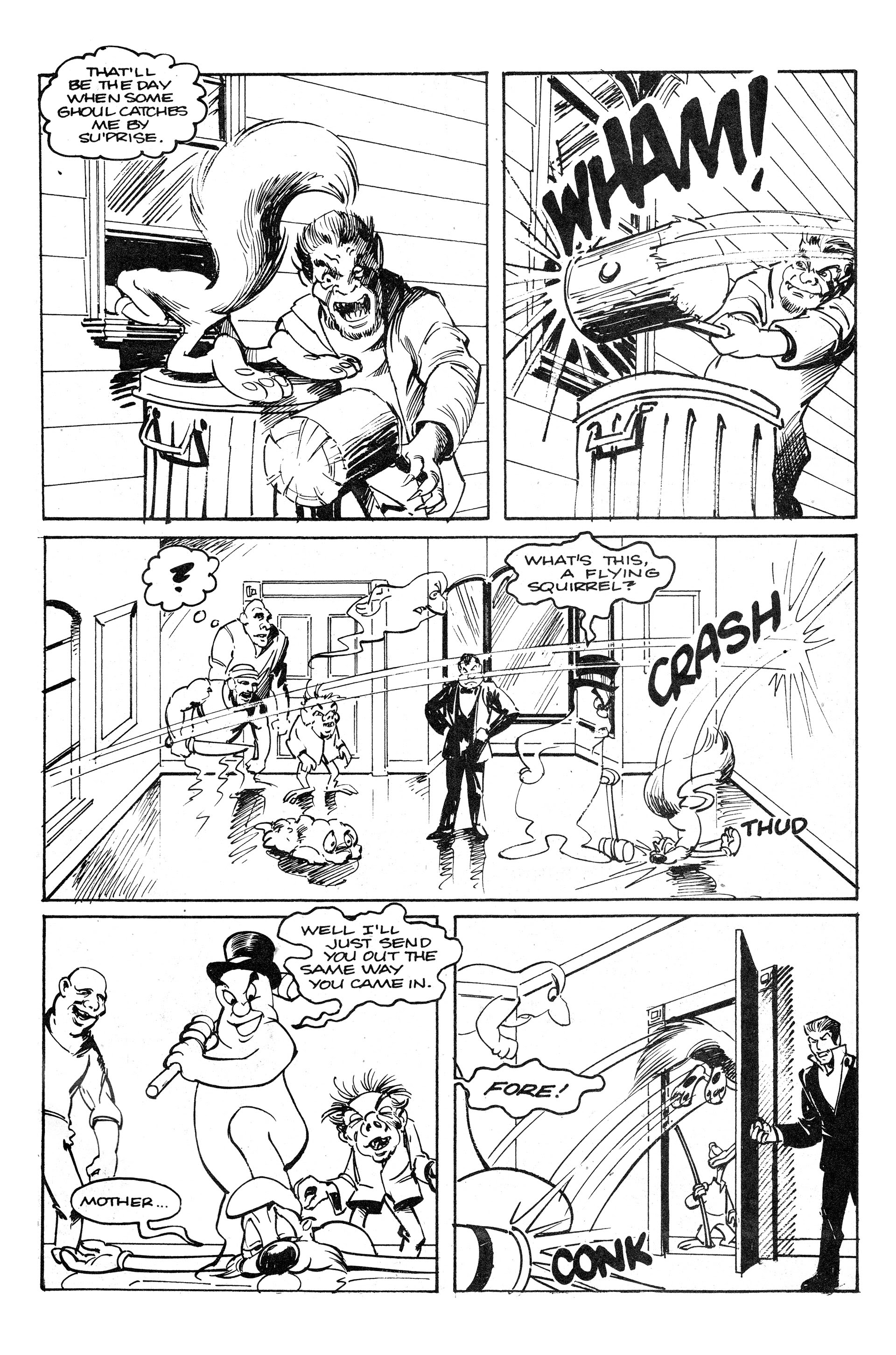 Read online Wacky Squirrel Halloween Adventure Special comic -  Issue # Full - 13