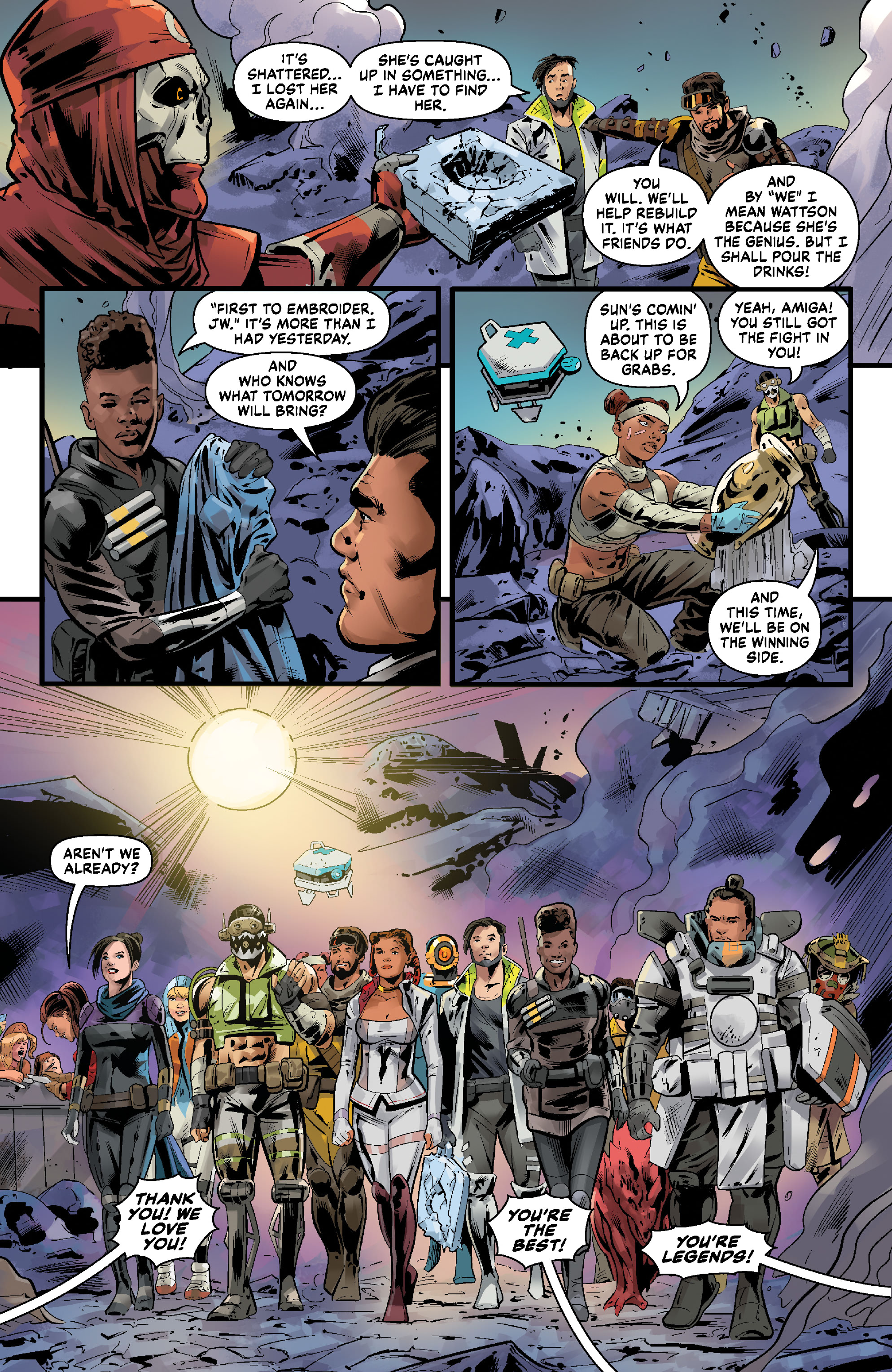 Read online Apex Legends: Overtime comic -  Issue #4 - 22