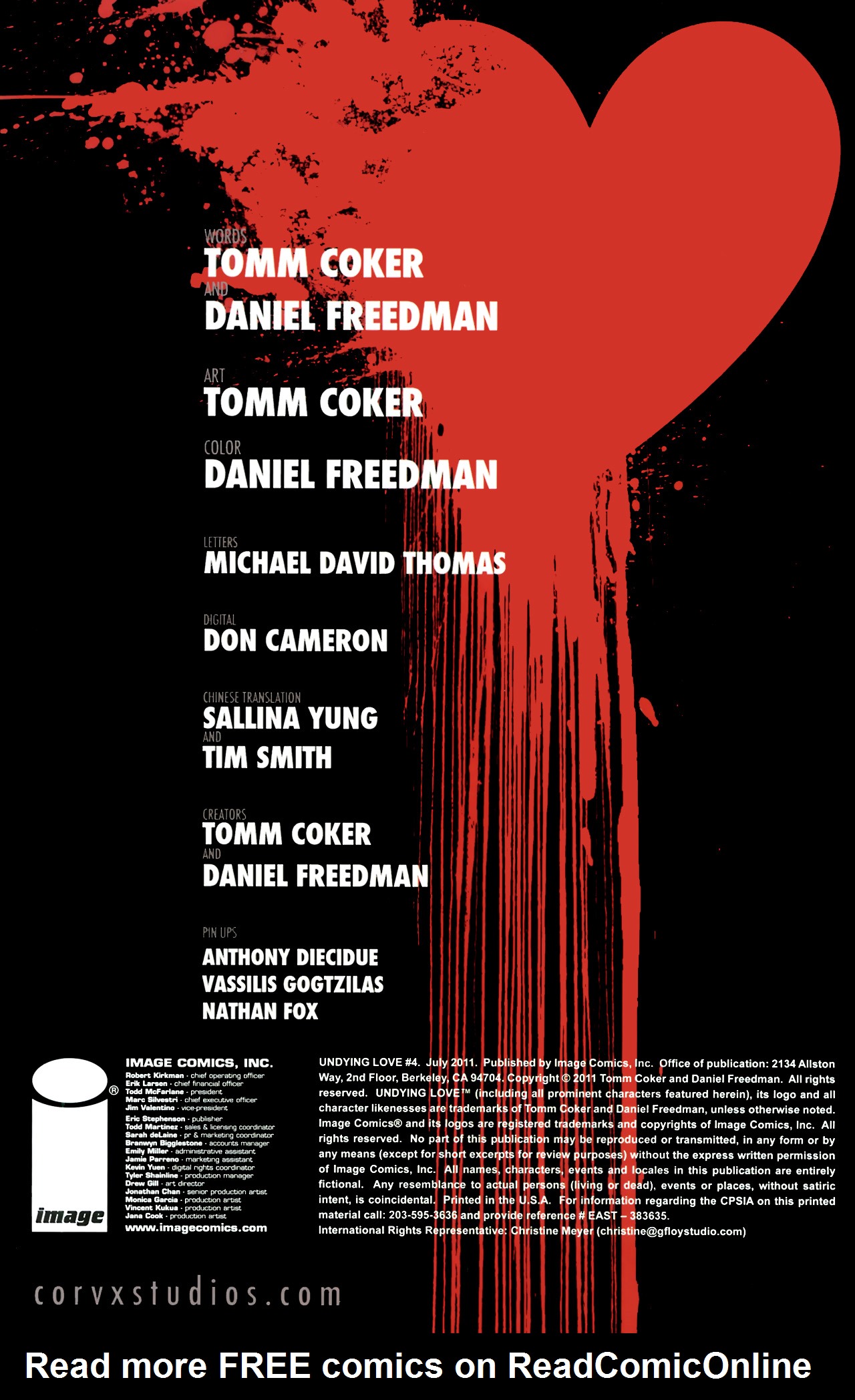 Read online Undying Love comic -  Issue #4 - 2