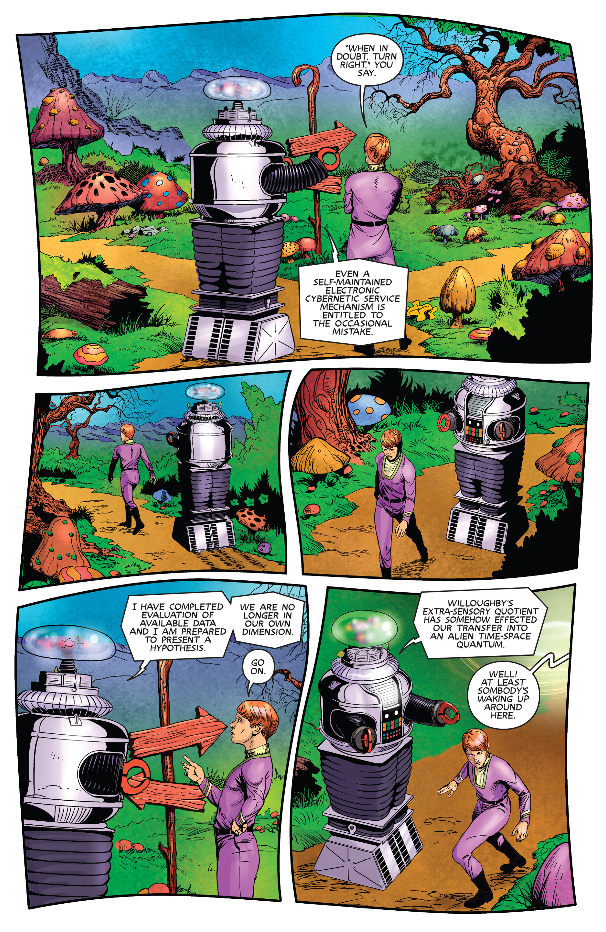 Read online Irwin Allen's Lost In Space: The Lost Adventures comic -  Issue #4 - 17