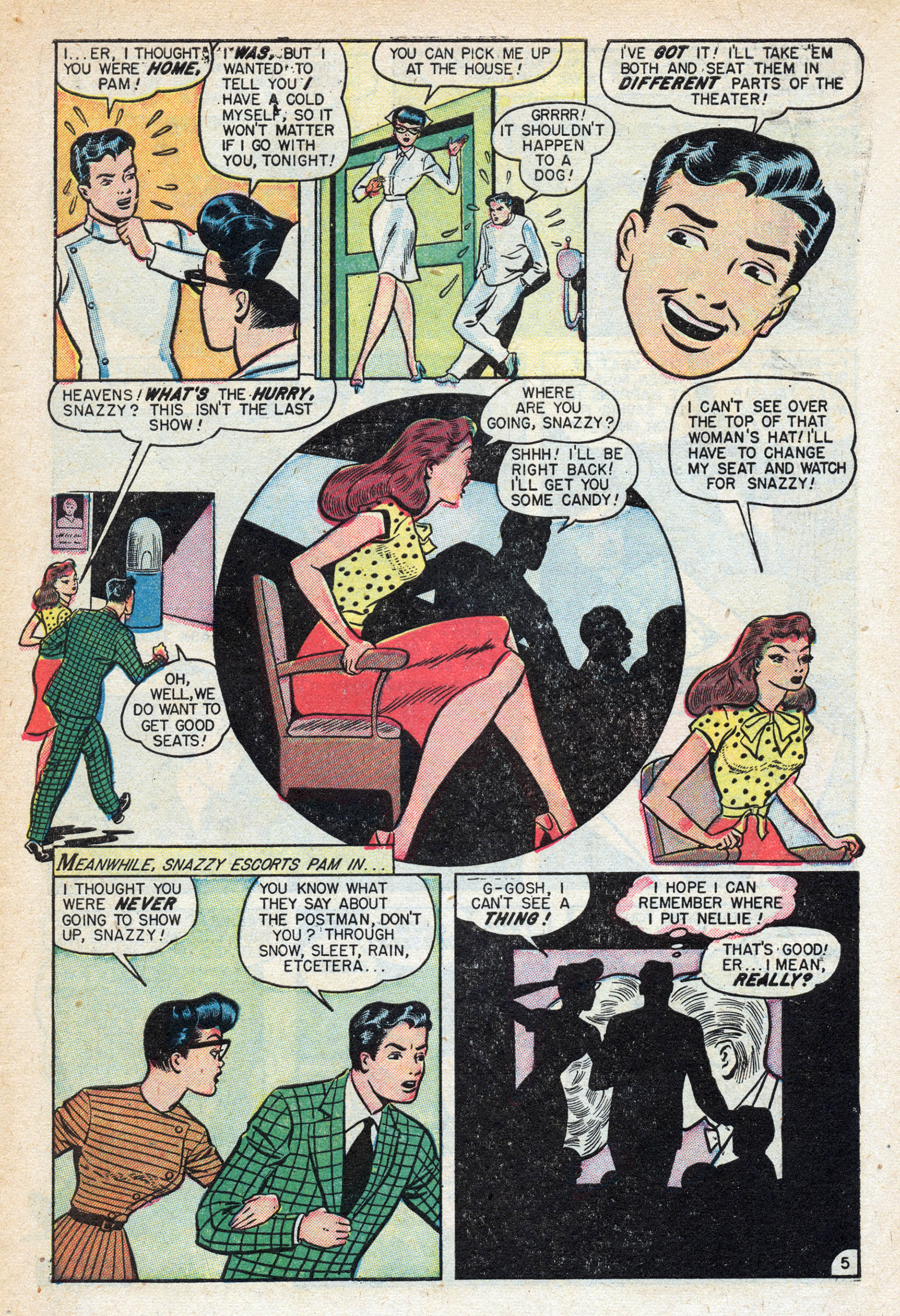 Read online Nellie The Nurse (1945) comic -  Issue #17 - 7