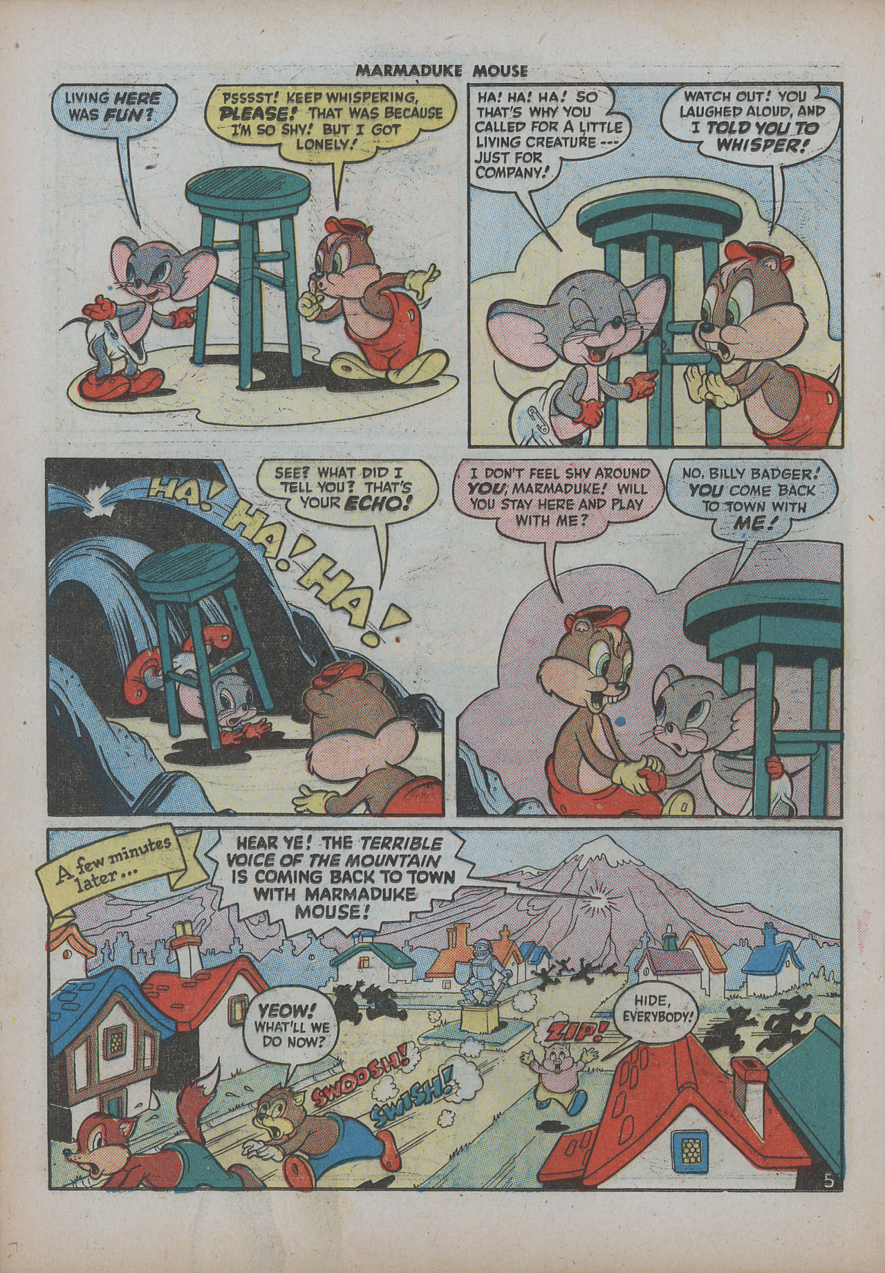 Read online Marmaduke Mouse comic -  Issue #3 - 30