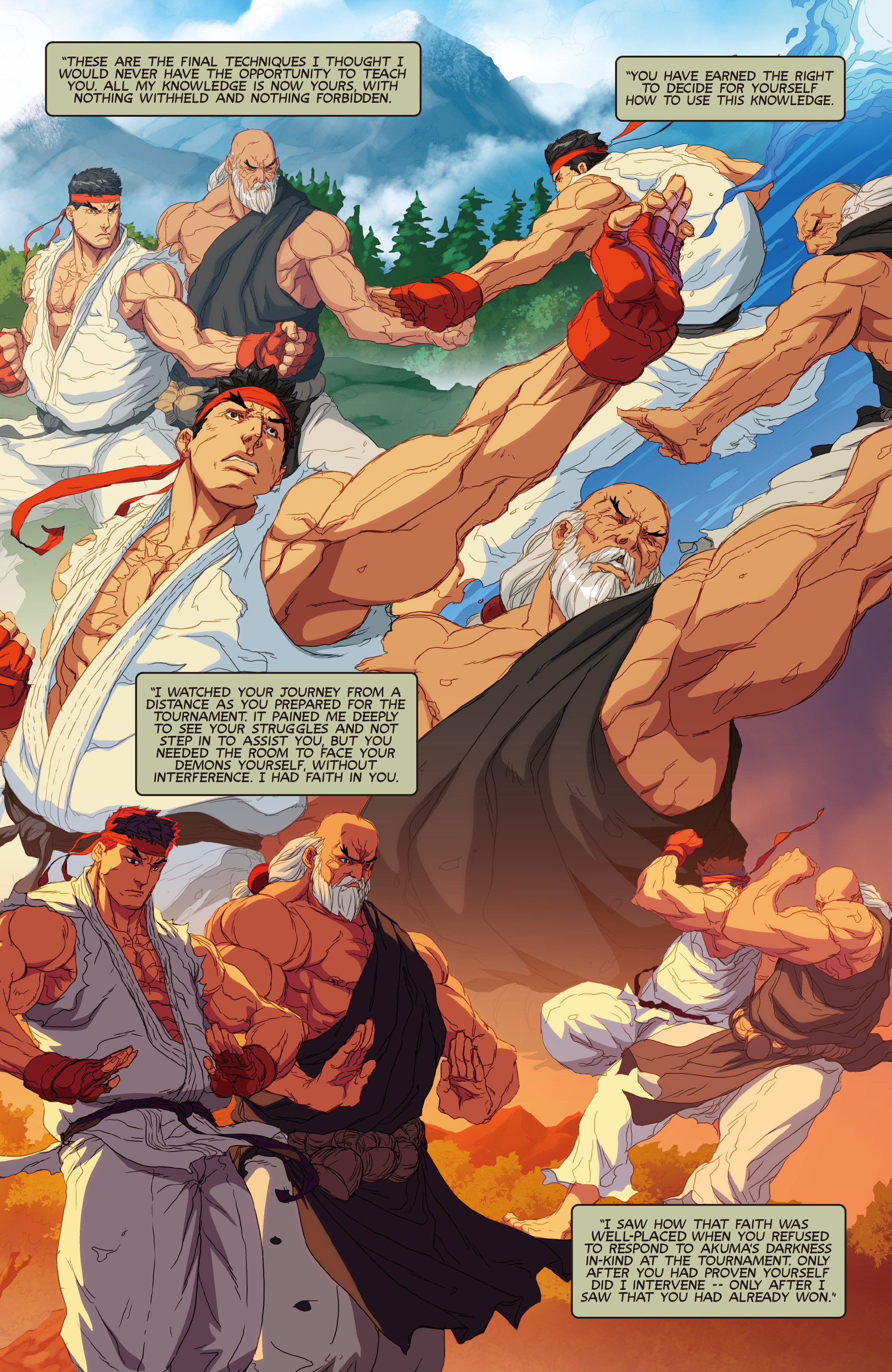 Read online Street Fighter Unlimited comic -  Issue #4 - 17