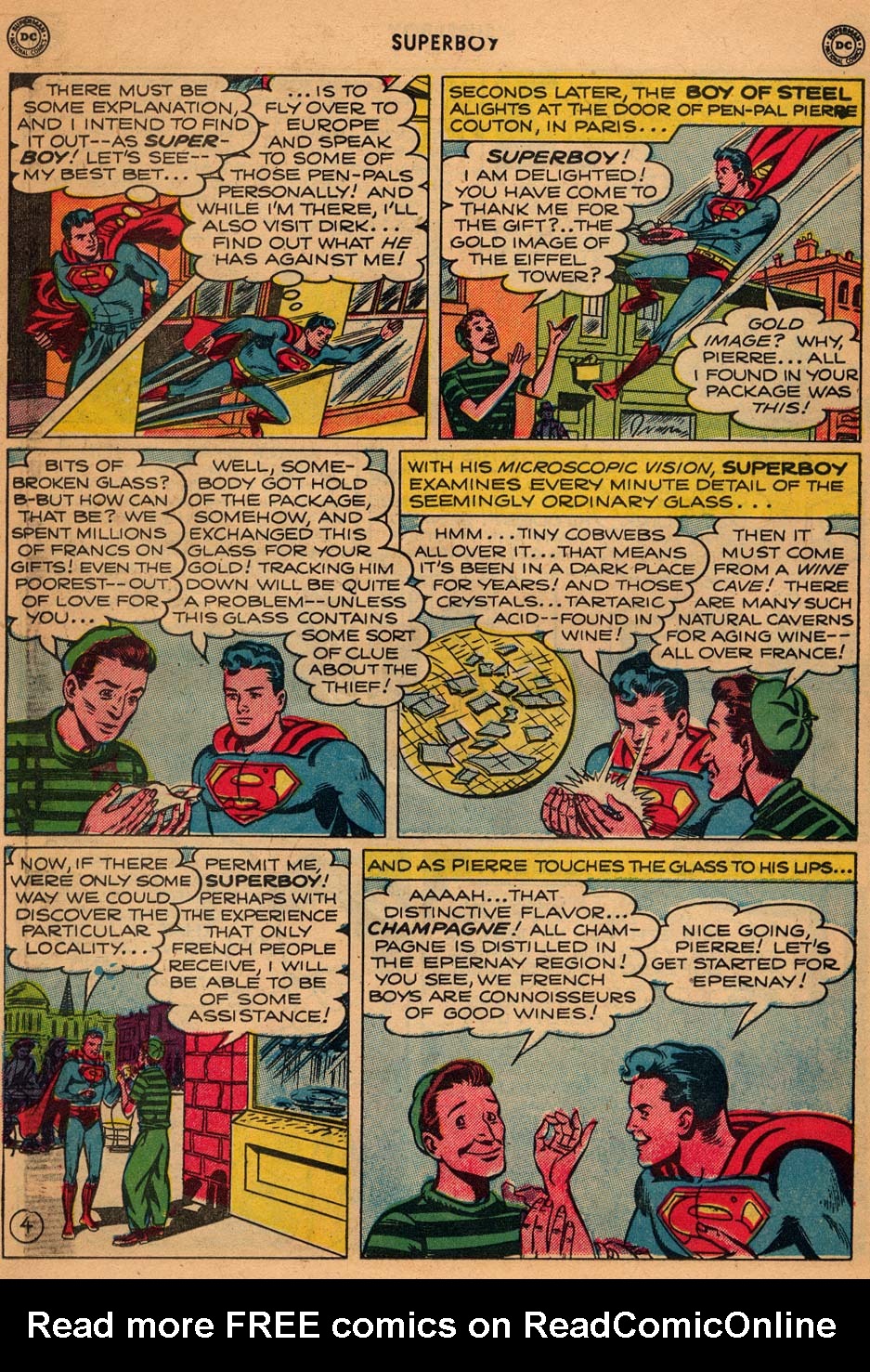 Read online Superboy (1949) comic -  Issue #11 - 17