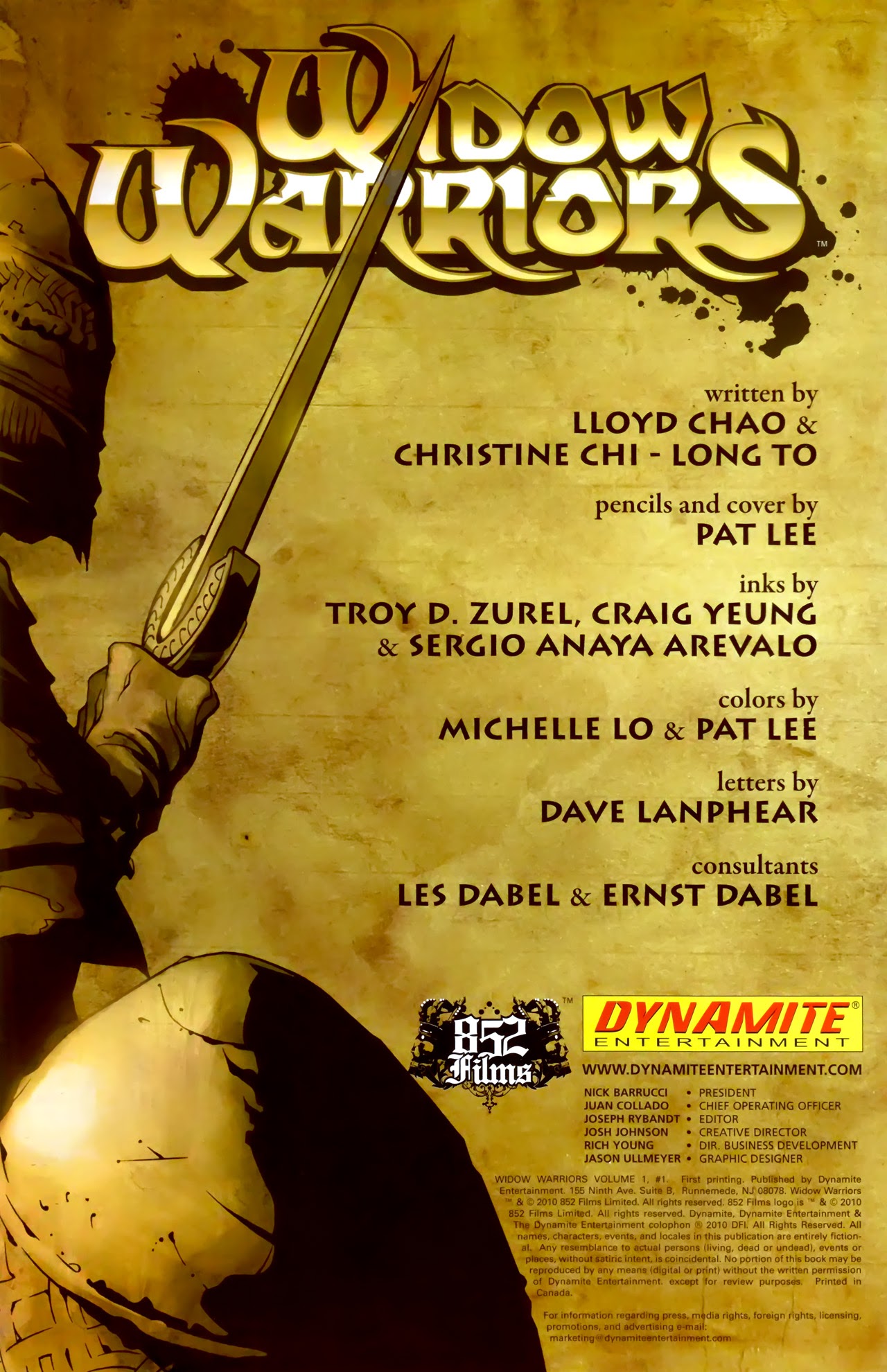 Read online Widow Warriors comic -  Issue #1 - 2