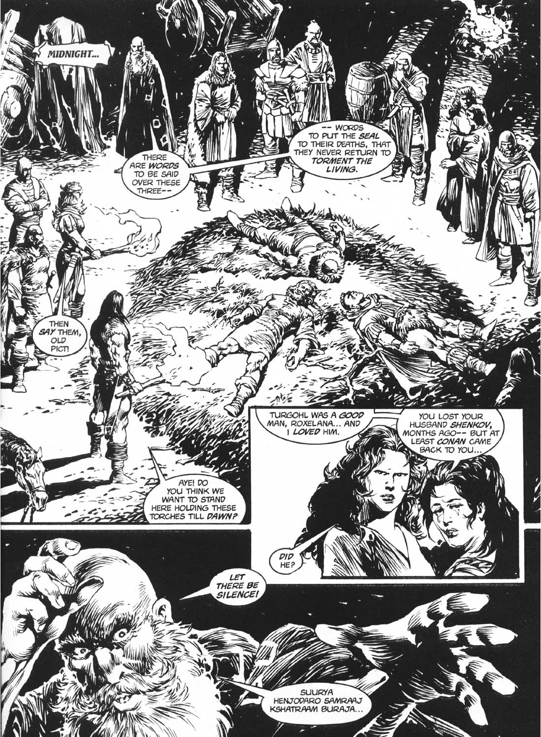Read online The Savage Sword Of Conan comic -  Issue #232 - 12
