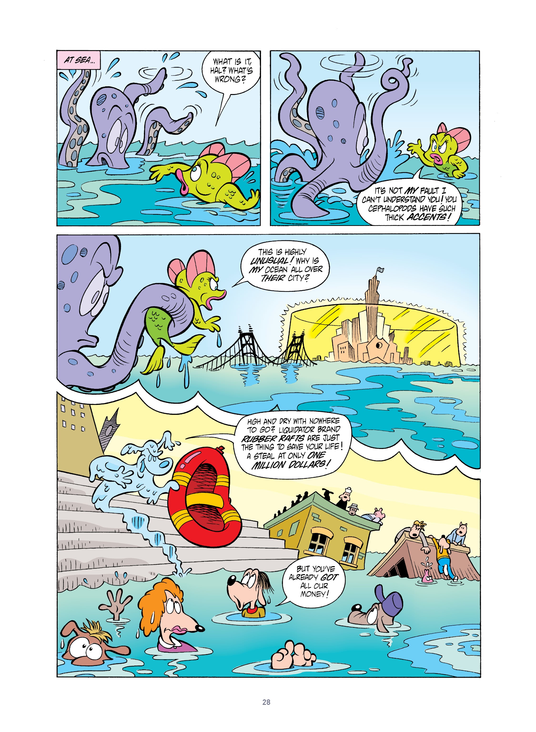 Read online Darkwing Duck: Just Us Justice Ducks comic -  Issue # TPB (Part 1) - 33