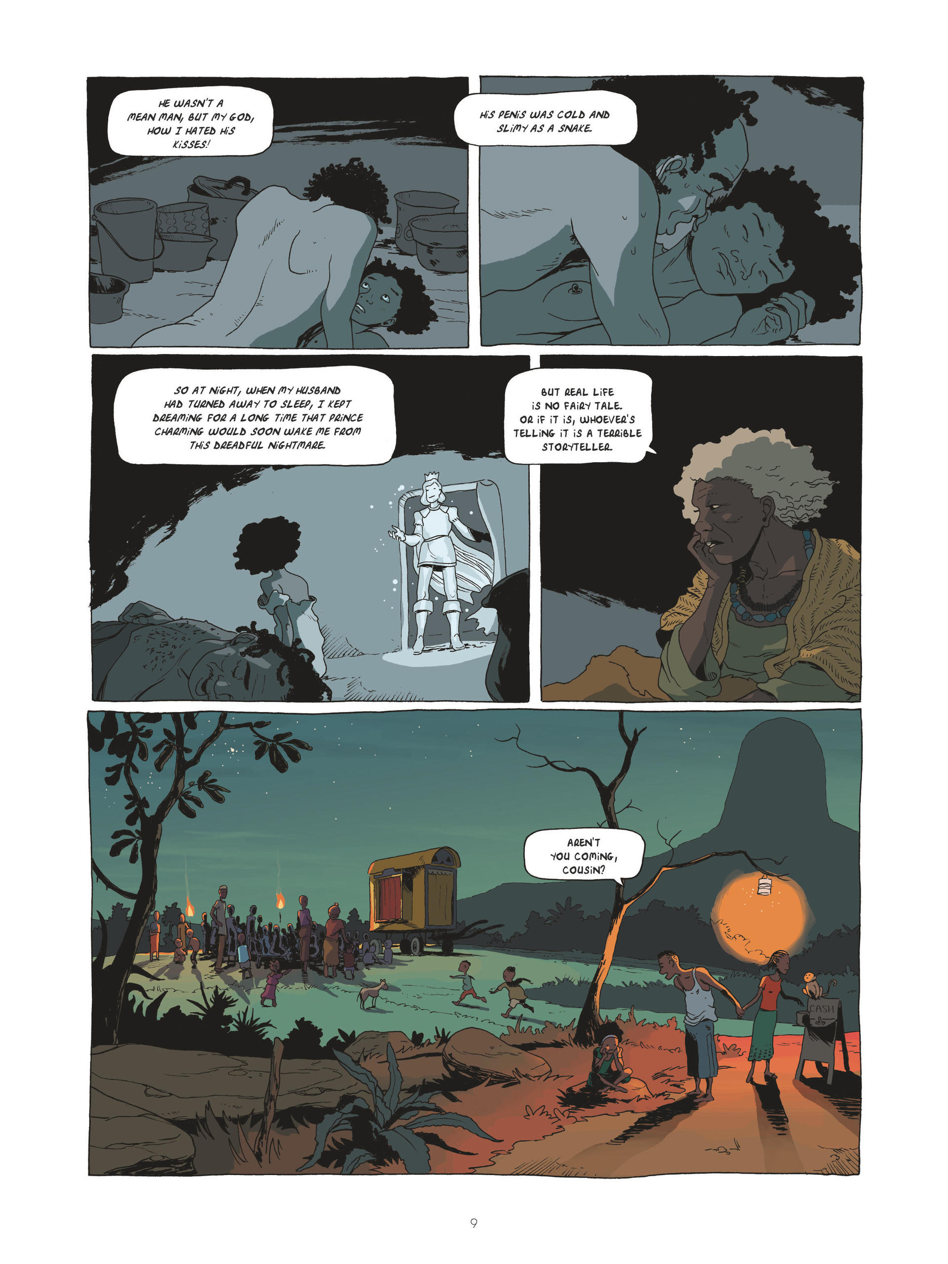 Read online Zidrou-Beuchot's African Trilogy comic -  Issue # TPB 1 - 9