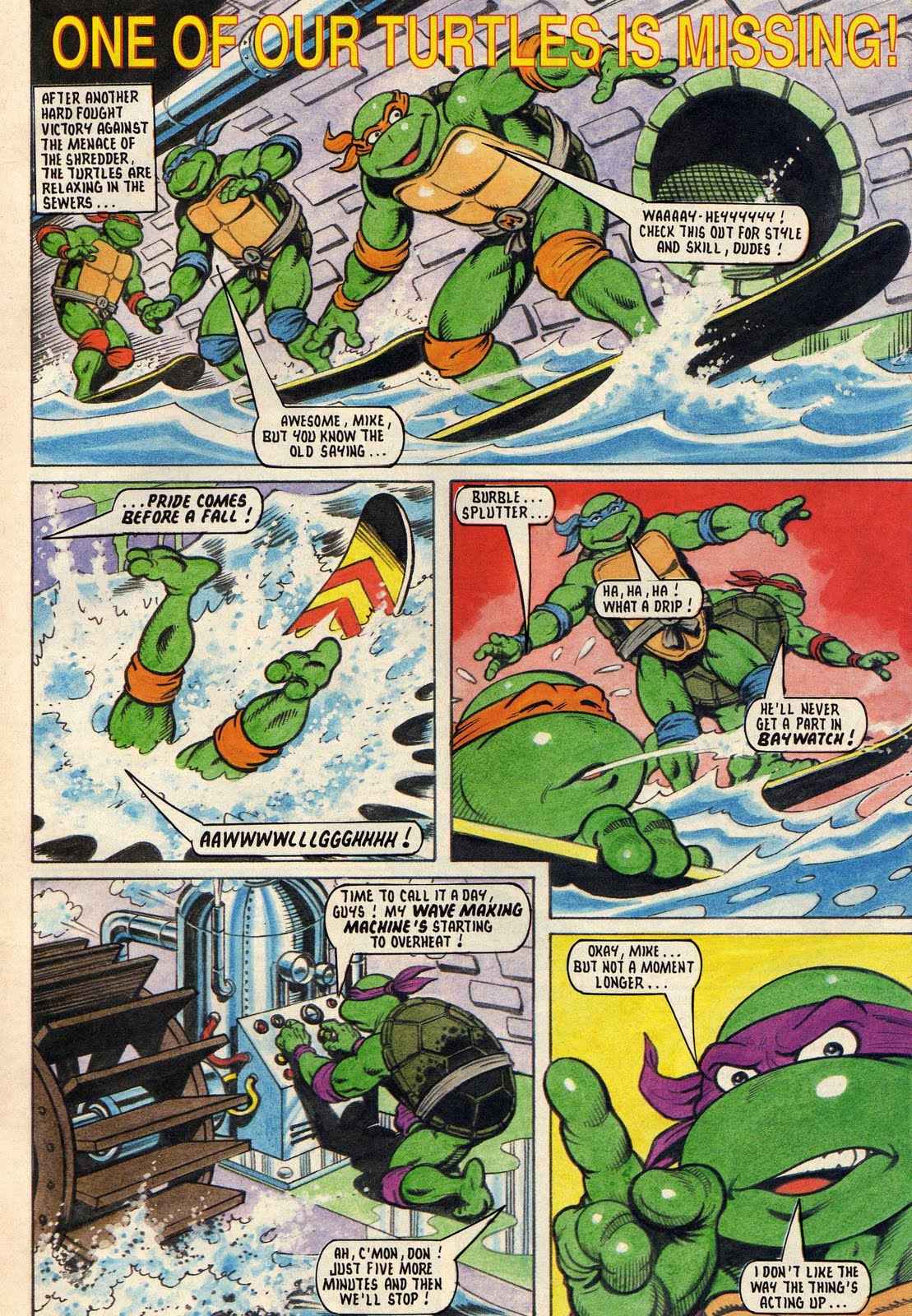 Read online Teenage Mutant Hero Turtles Adventures comic -  Issue #25 - 2