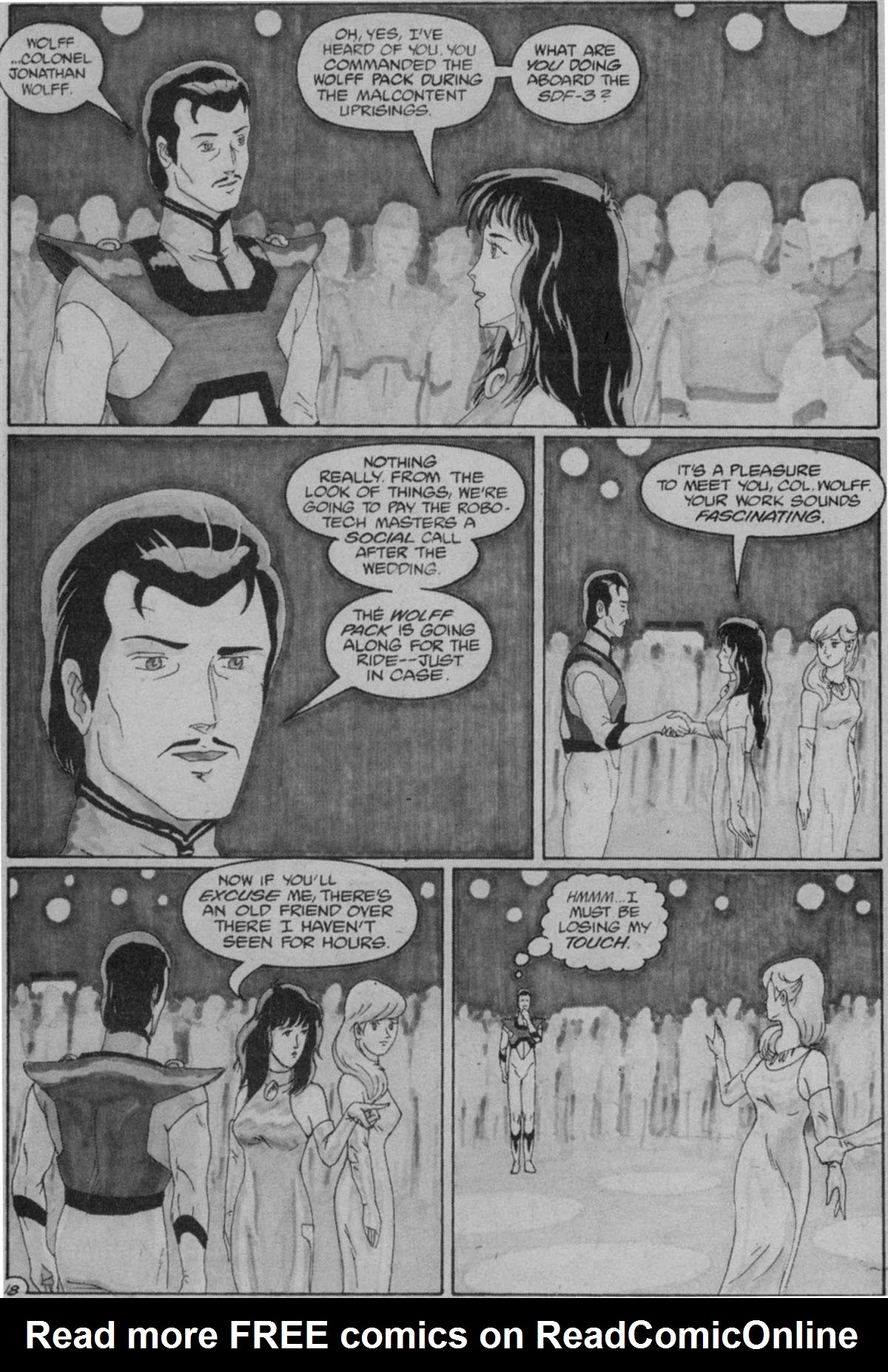 Read online Robotech II: The Sentinels - The Marriage of Rick Hunter and Lisa Hayes comic -  Issue # TPB 2 - 100