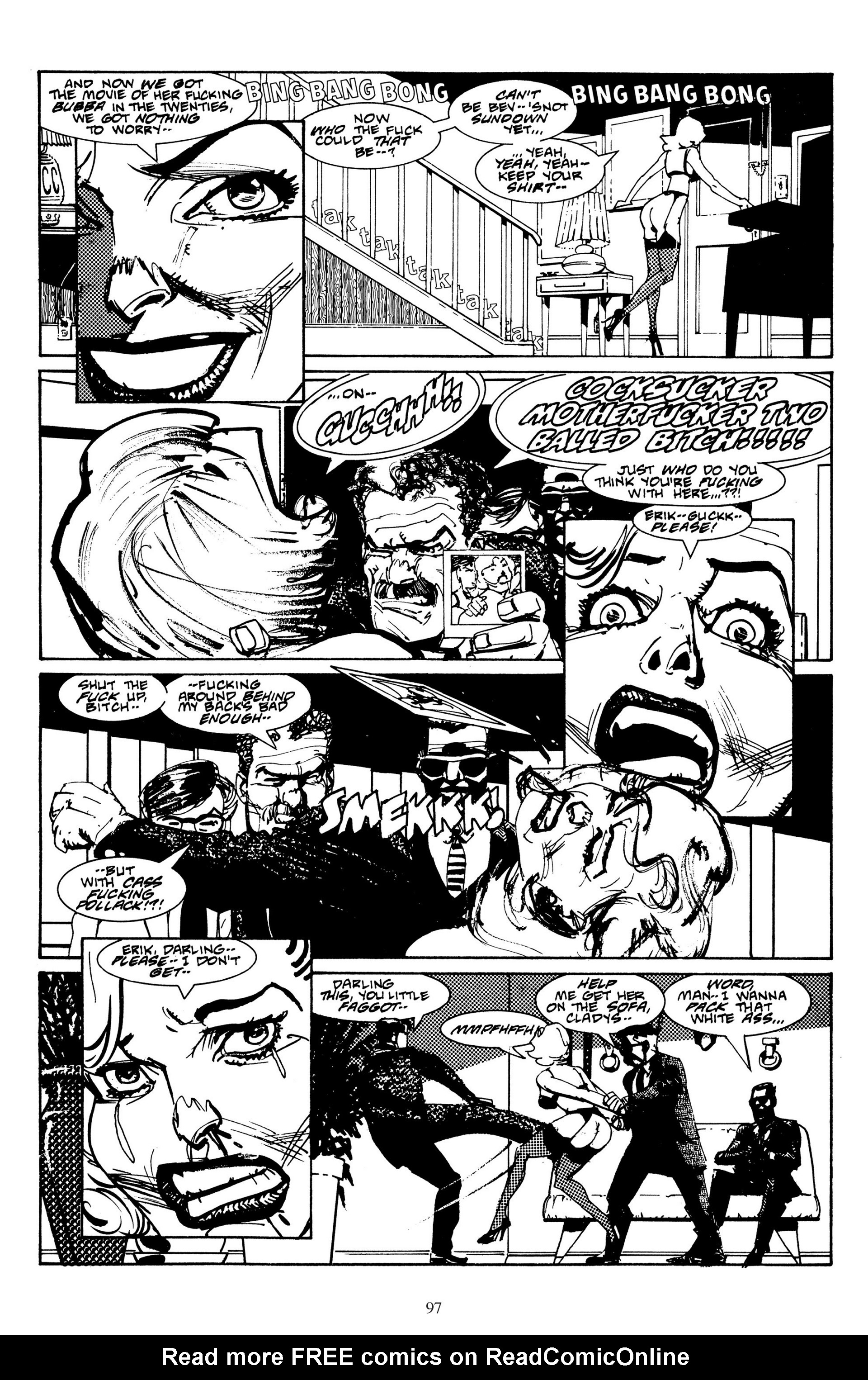 Read online Black Kiss comic -  Issue # TPB - 98