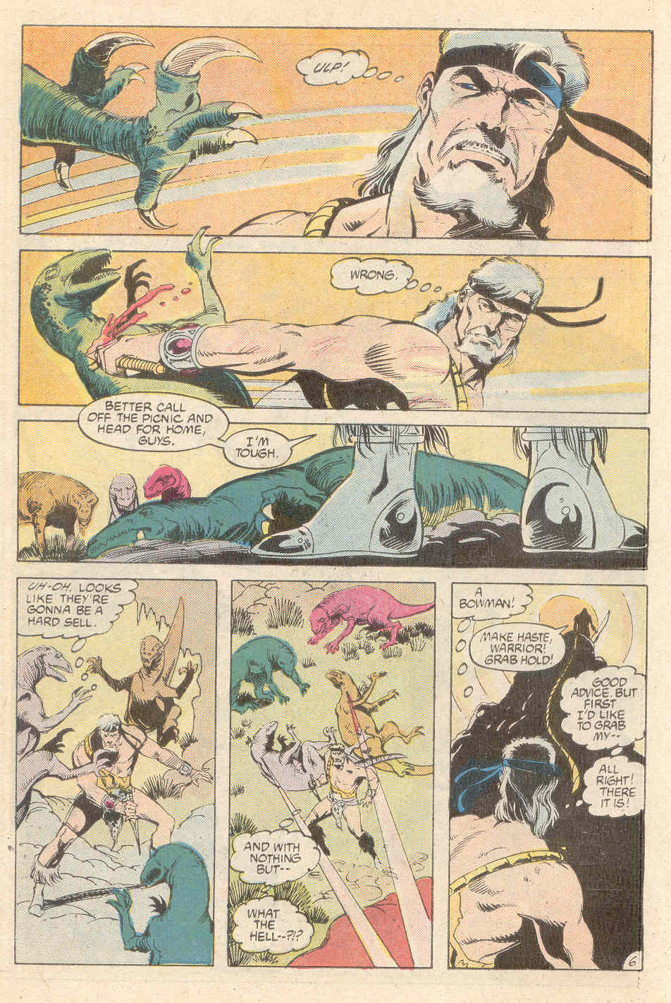 Read online Warlord (1976) comic -  Issue #127 - 6
