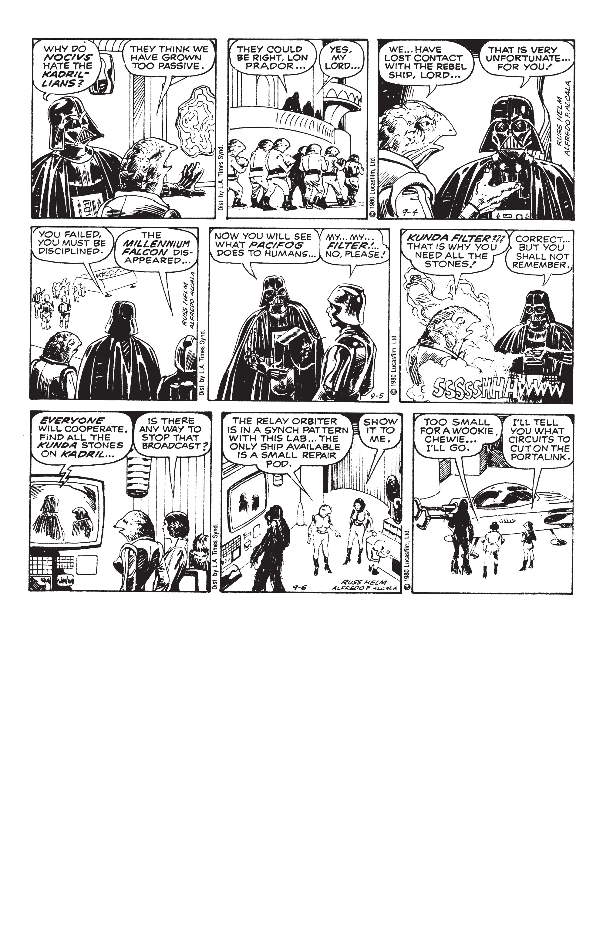 Read online Star Wars Legends: The Newspaper Strips - Epic Collection comic -  Issue # TPB (Part 3) - 91