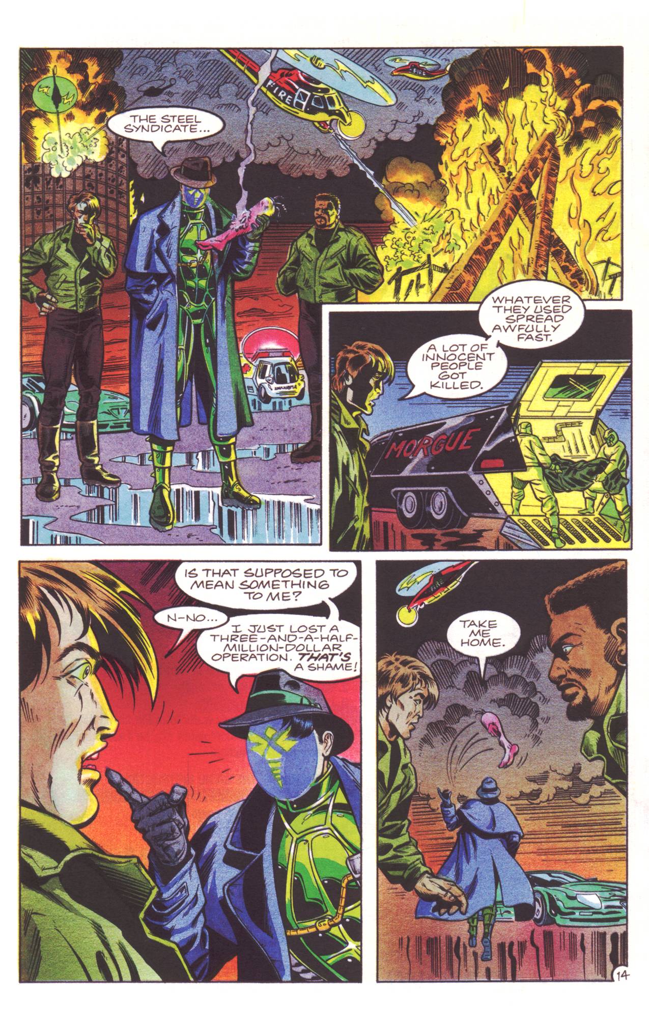 Read online The Green Hornet: Dark Tomorrow comic -  Issue #1 - 16