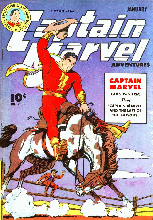 Read online Captain Marvel Adventures comic -  Issue #51 - 1
