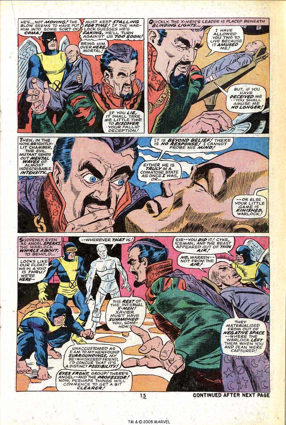 Read online Uncanny X-Men (1963) comic -  Issue #78 - 17