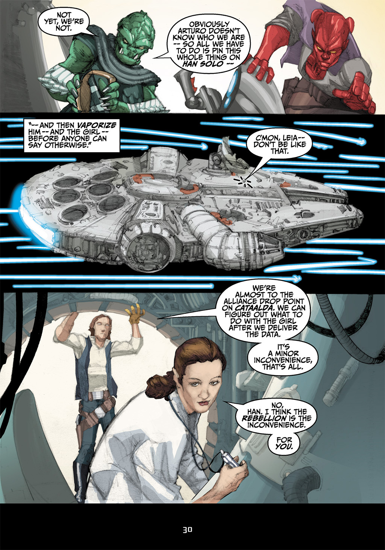 Read online Star Wars Adventures comic -  Issue # Issue Princess Leia and the Royal Ransom - 31