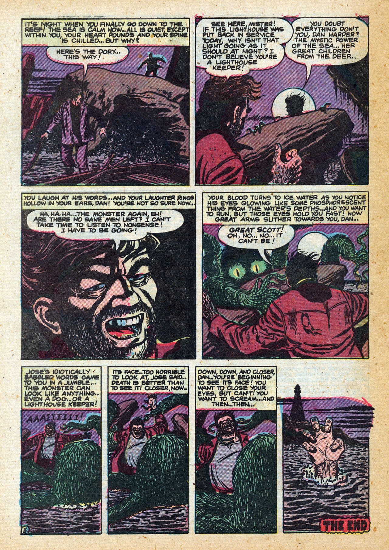 Read online Mystic (1951) comic -  Issue #8 - 32