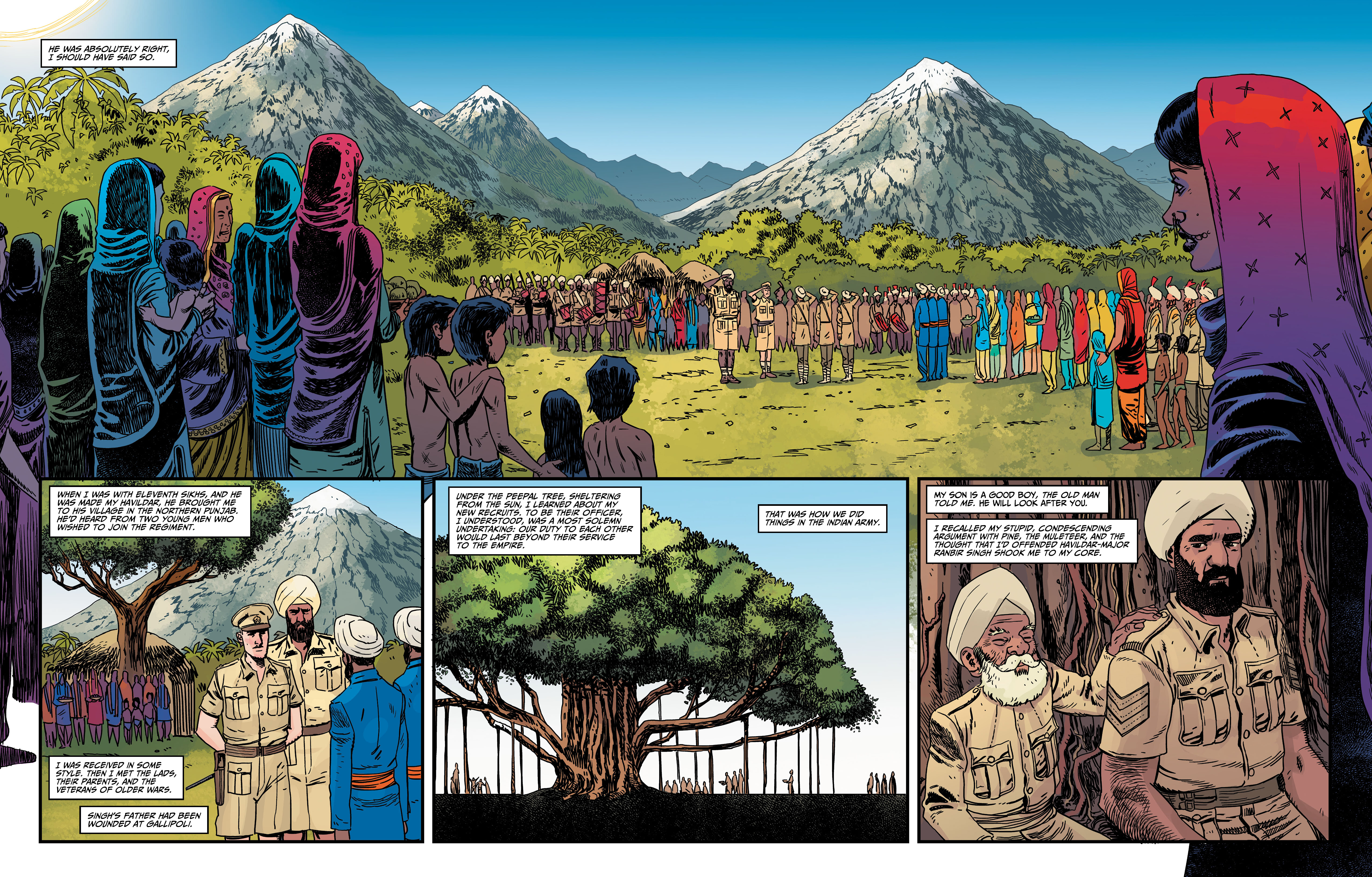 Read online Lion and the Eagle comic -  Issue #4 - 4