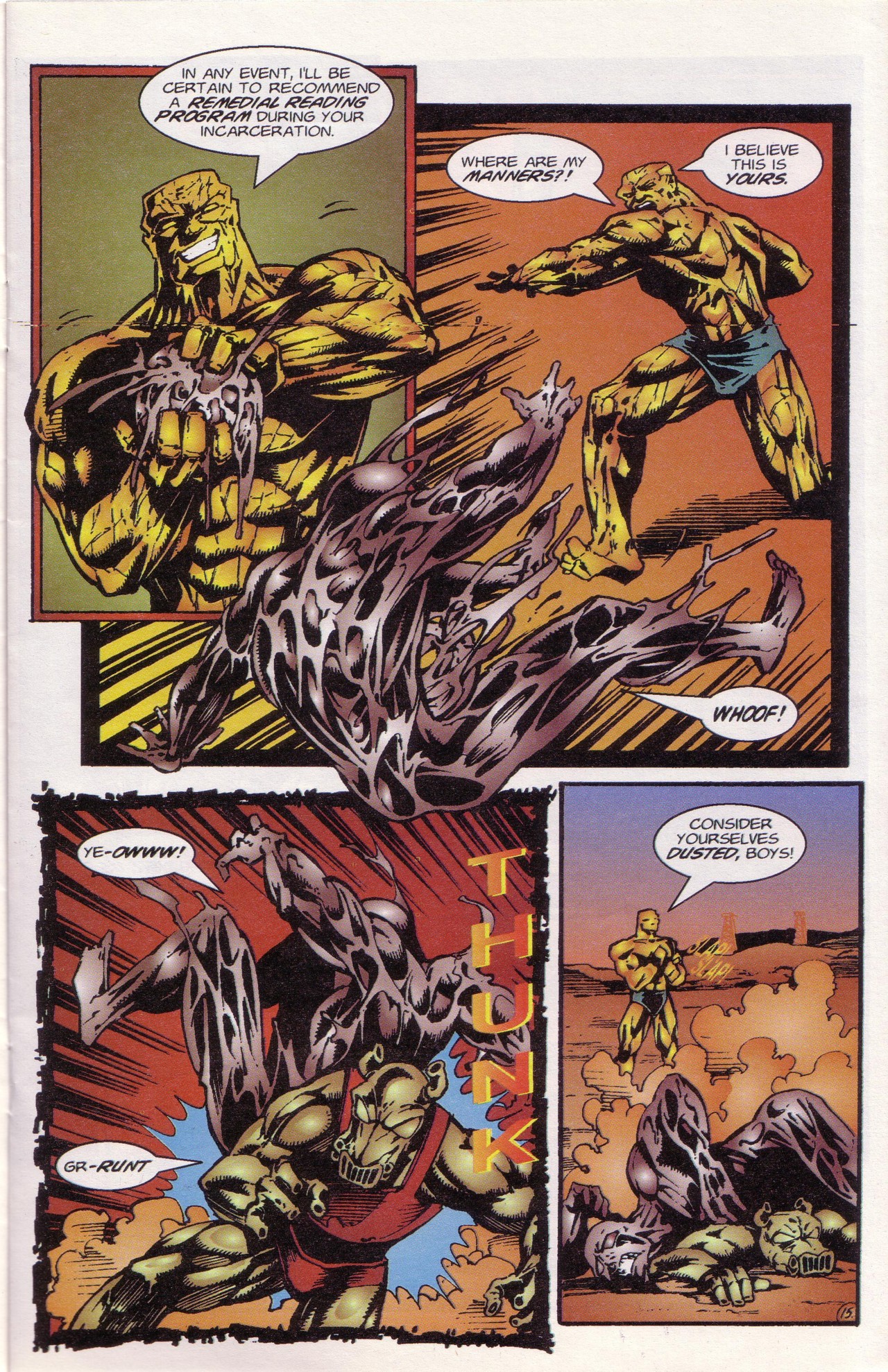 Read online Zen Intergalactic Ninja Color comic -  Issue #2 - 17