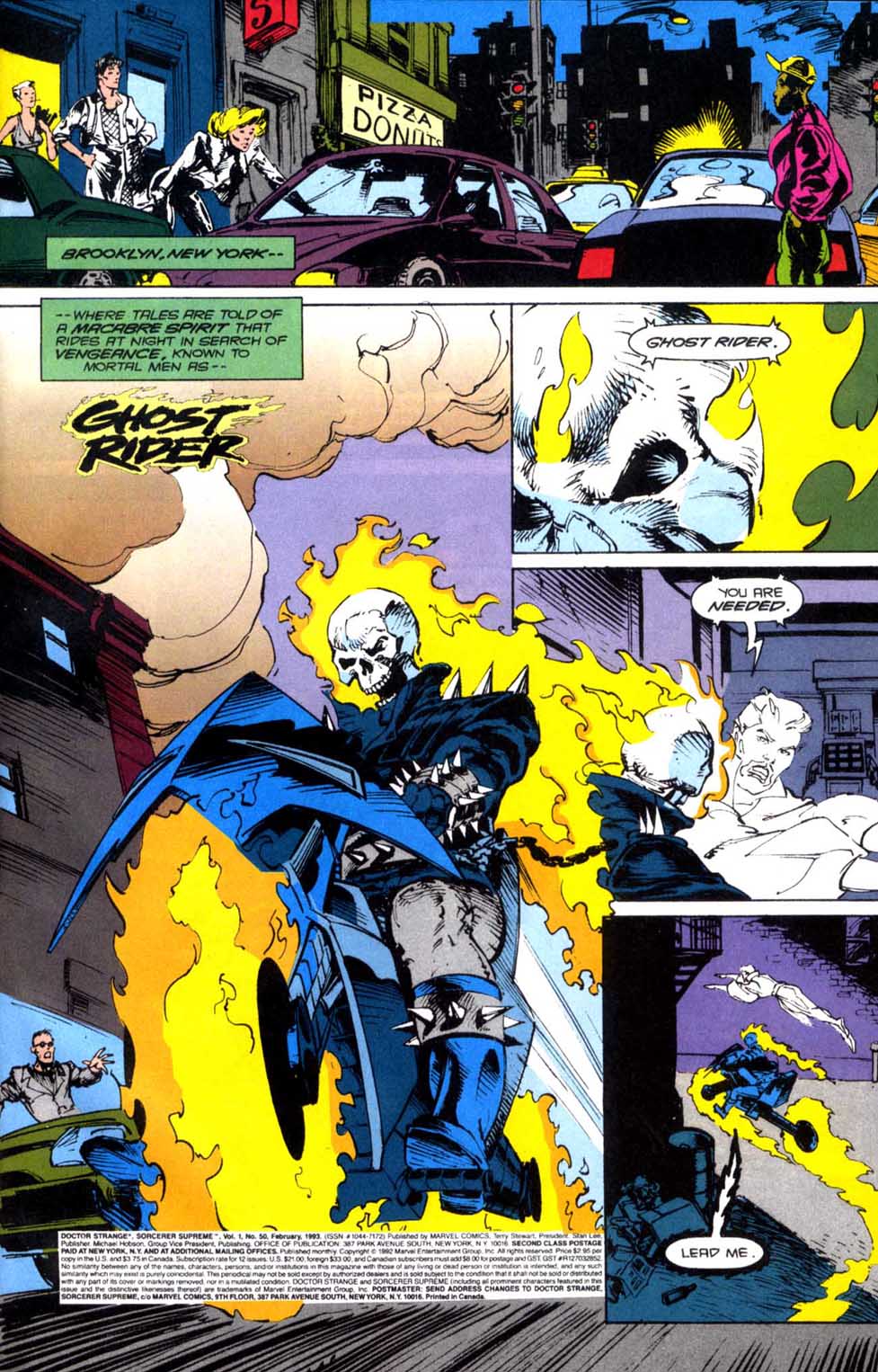 Read online Doctor Strange: Sorcerer Supreme comic -  Issue #50 - 2