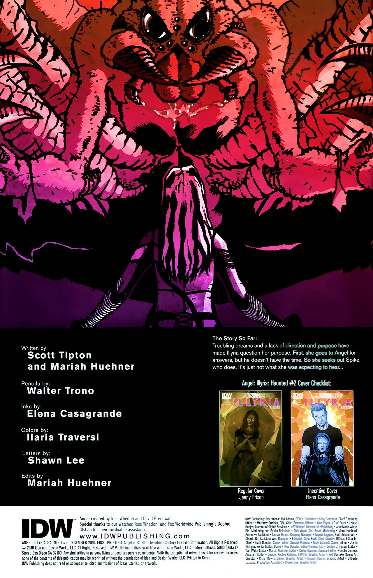 Read online Angel: Illyria: Haunted comic -  Issue #2 - 3