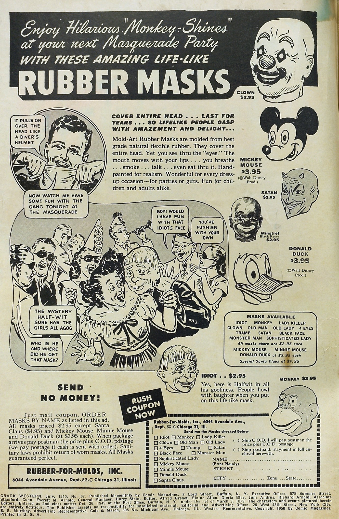 Read online Crack Western comic -  Issue #67 - 2