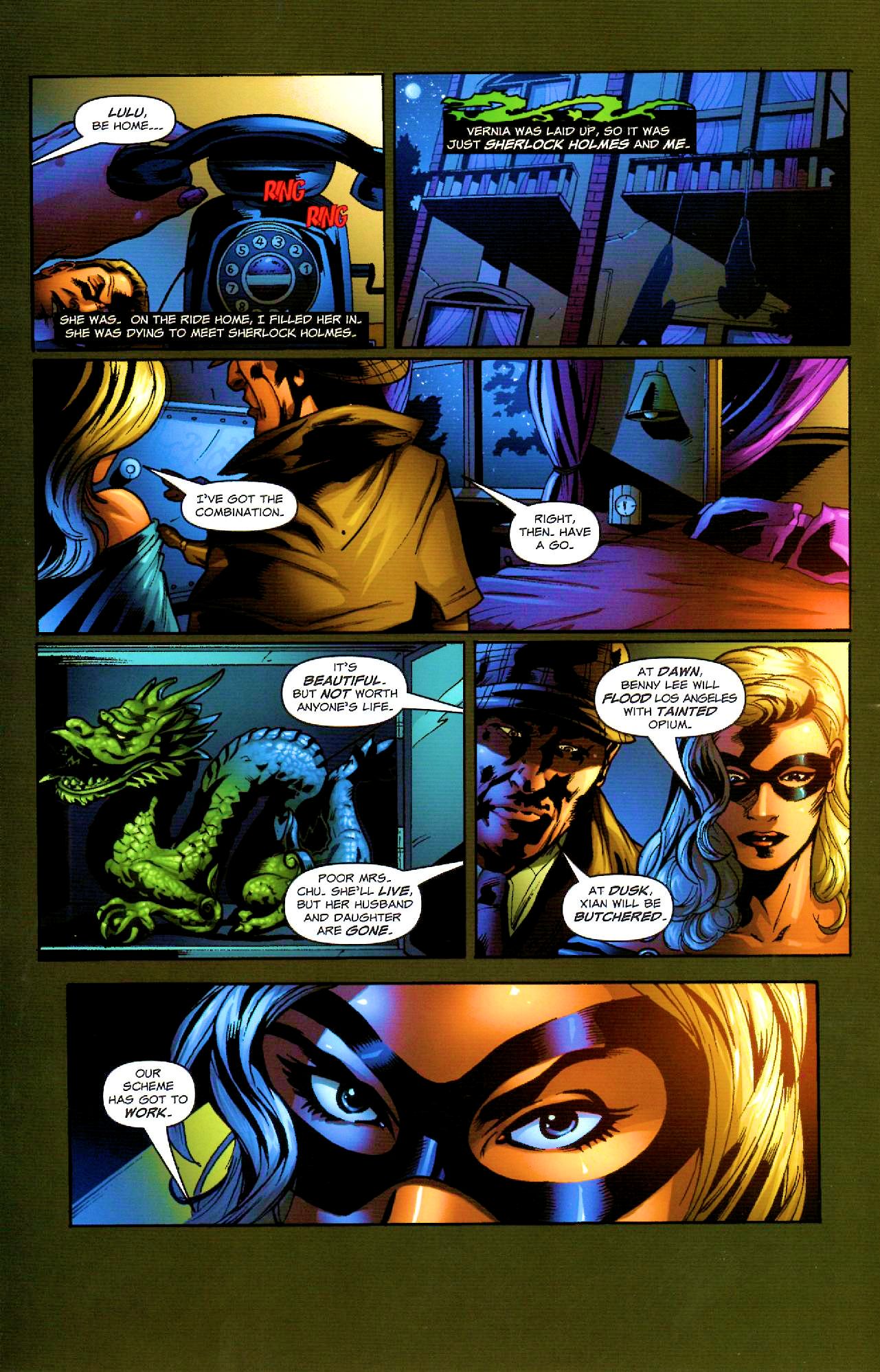 Read online Domino Lady comic -  Issue #1 - 16