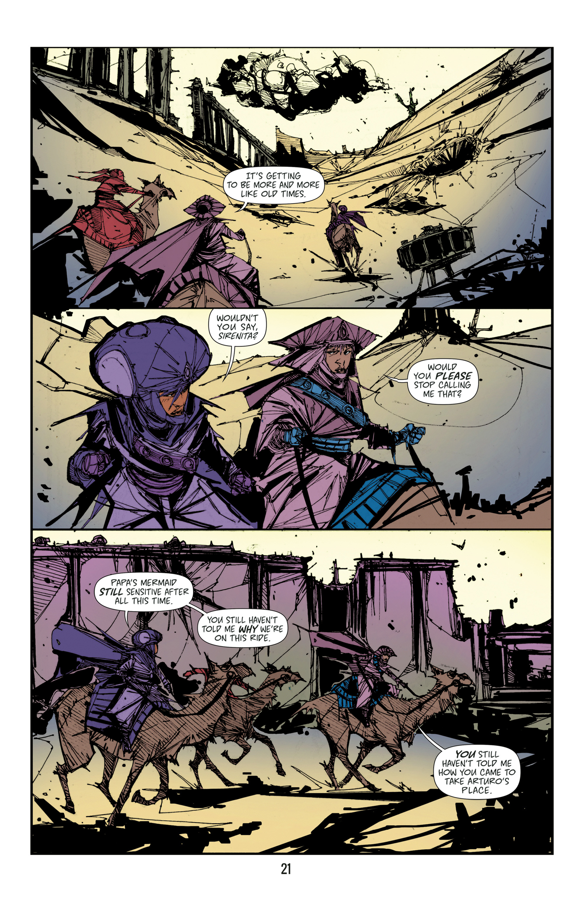 Read online Scrimshaw: Tears of the Sonoran Sea comic -  Issue #3 - 18