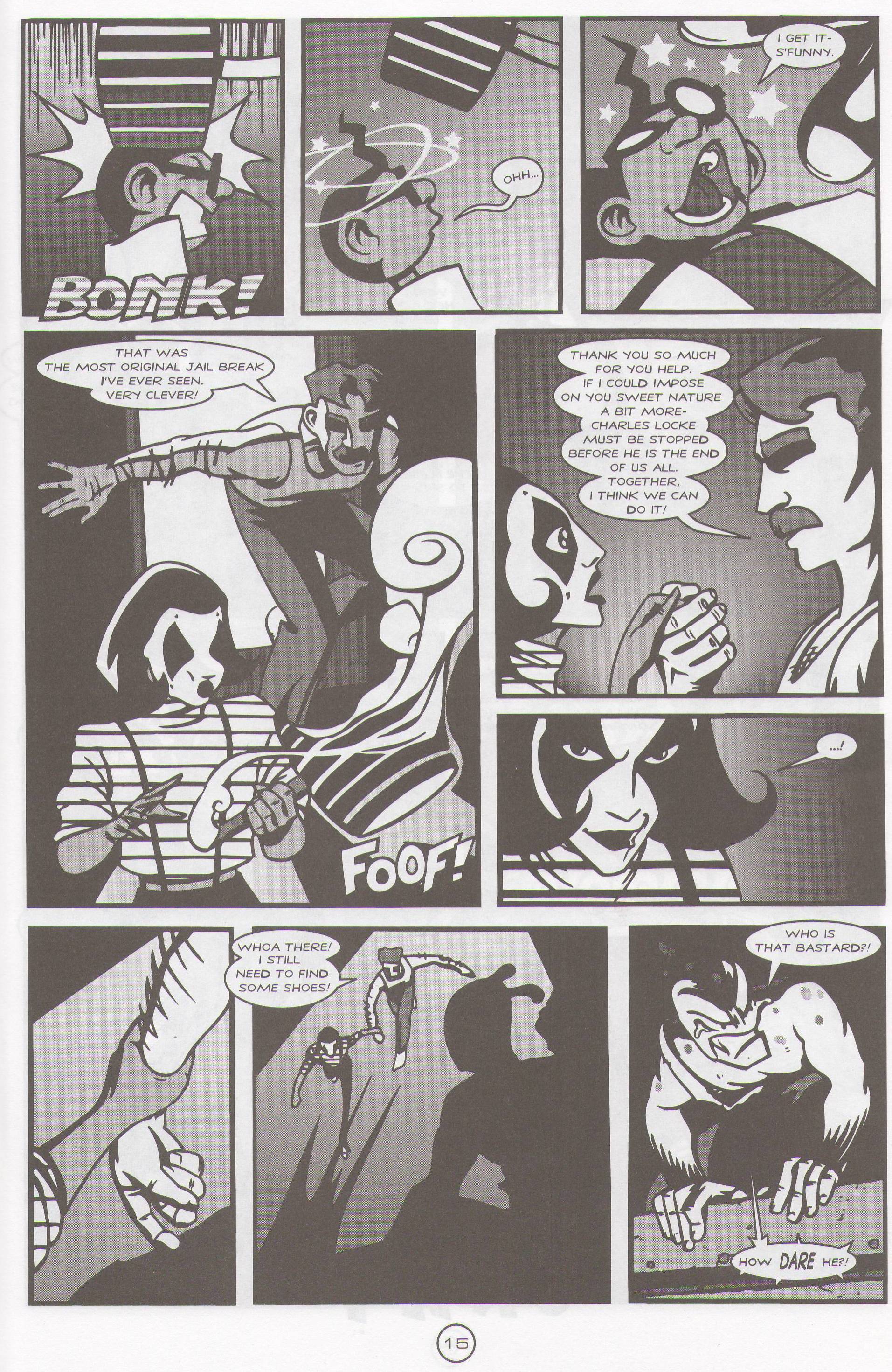 Read online Mister Blank comic -  Issue #8 - 9