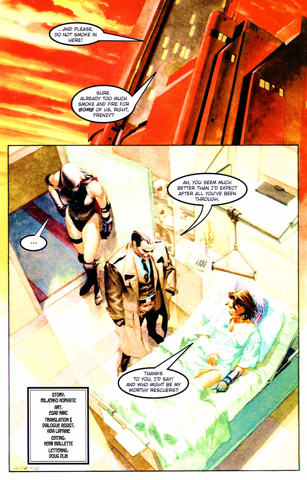 Read online Warrior Nun: Frenzy comic -  Issue #2 - 2