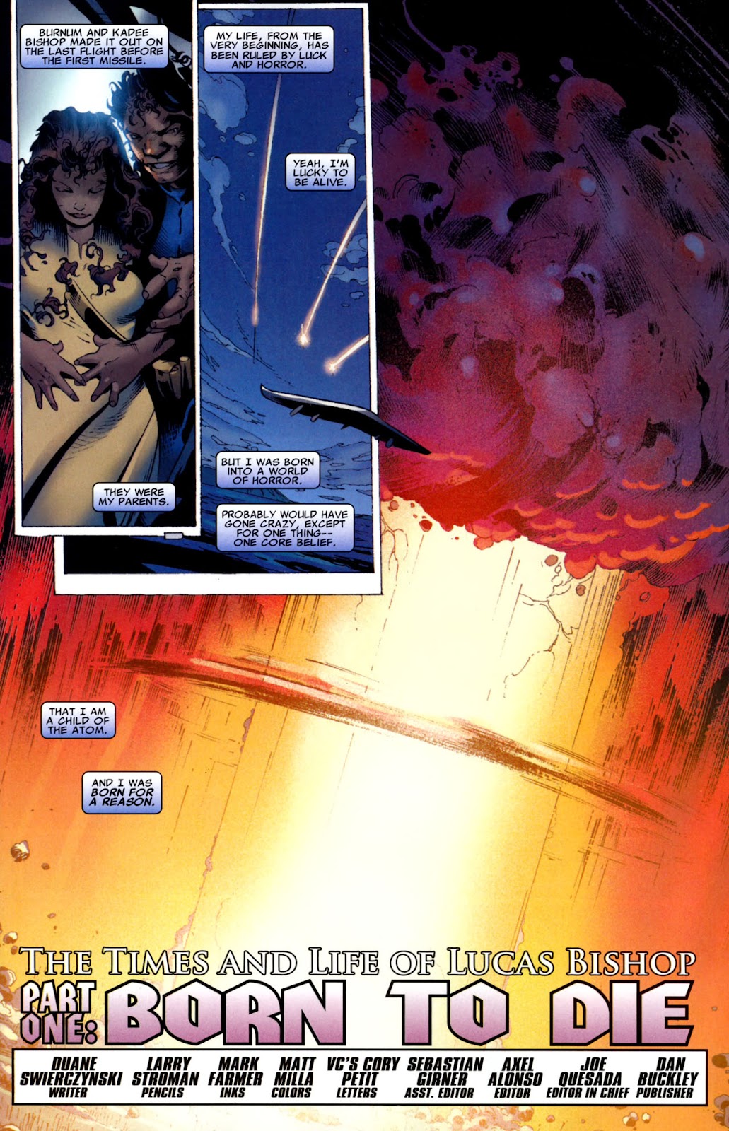X-Men: The Times and Life of Lucas Bishop issue 1 - Page 4