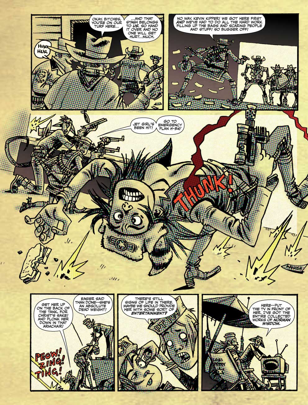 Read online Judge Dredd Megazine (Vol. 5) comic -  Issue #283 - 40