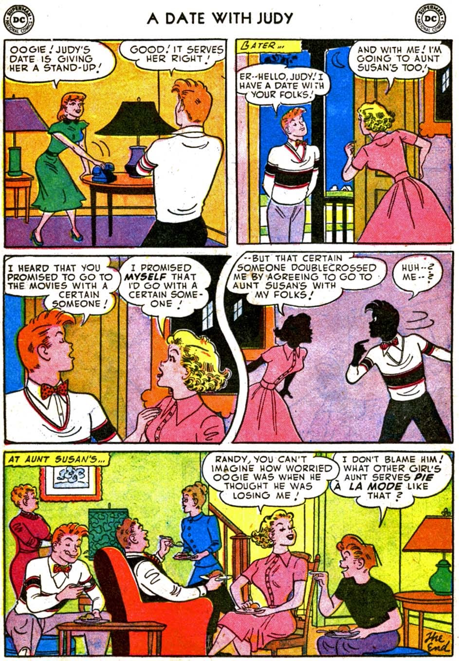 Read online A Date with Judy comic -  Issue #32 - 32