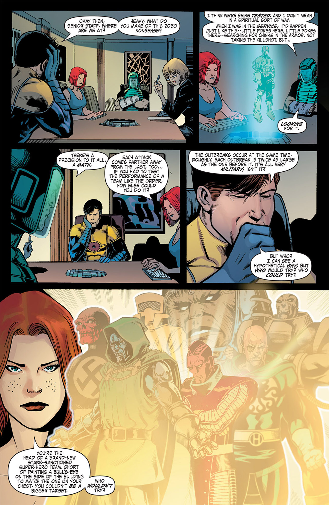 Read online The Order (2007) comic -  Issue #4 - 13