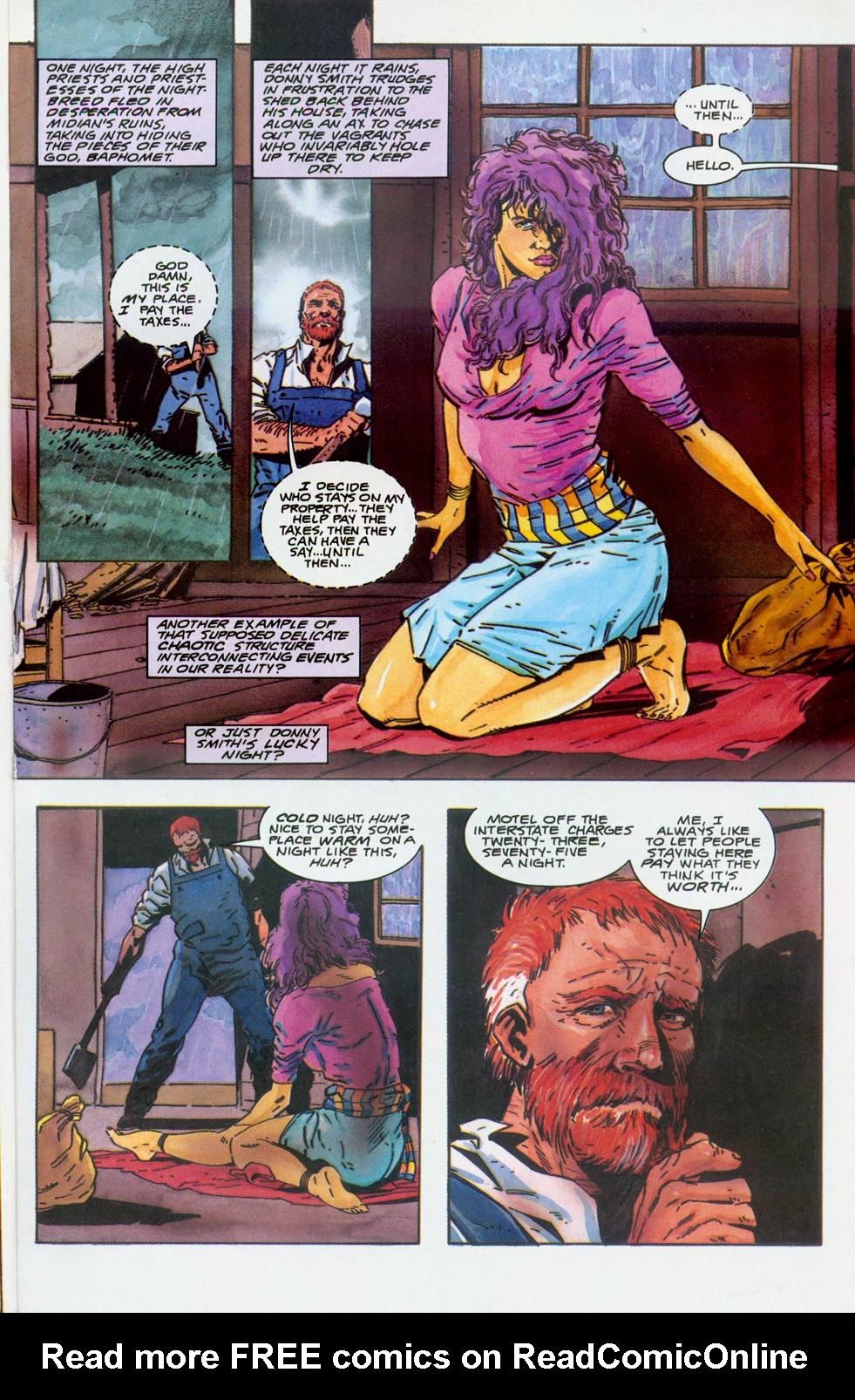 Read online Clive Barker's Night Breed (1990) comic -  Issue #5 - 17