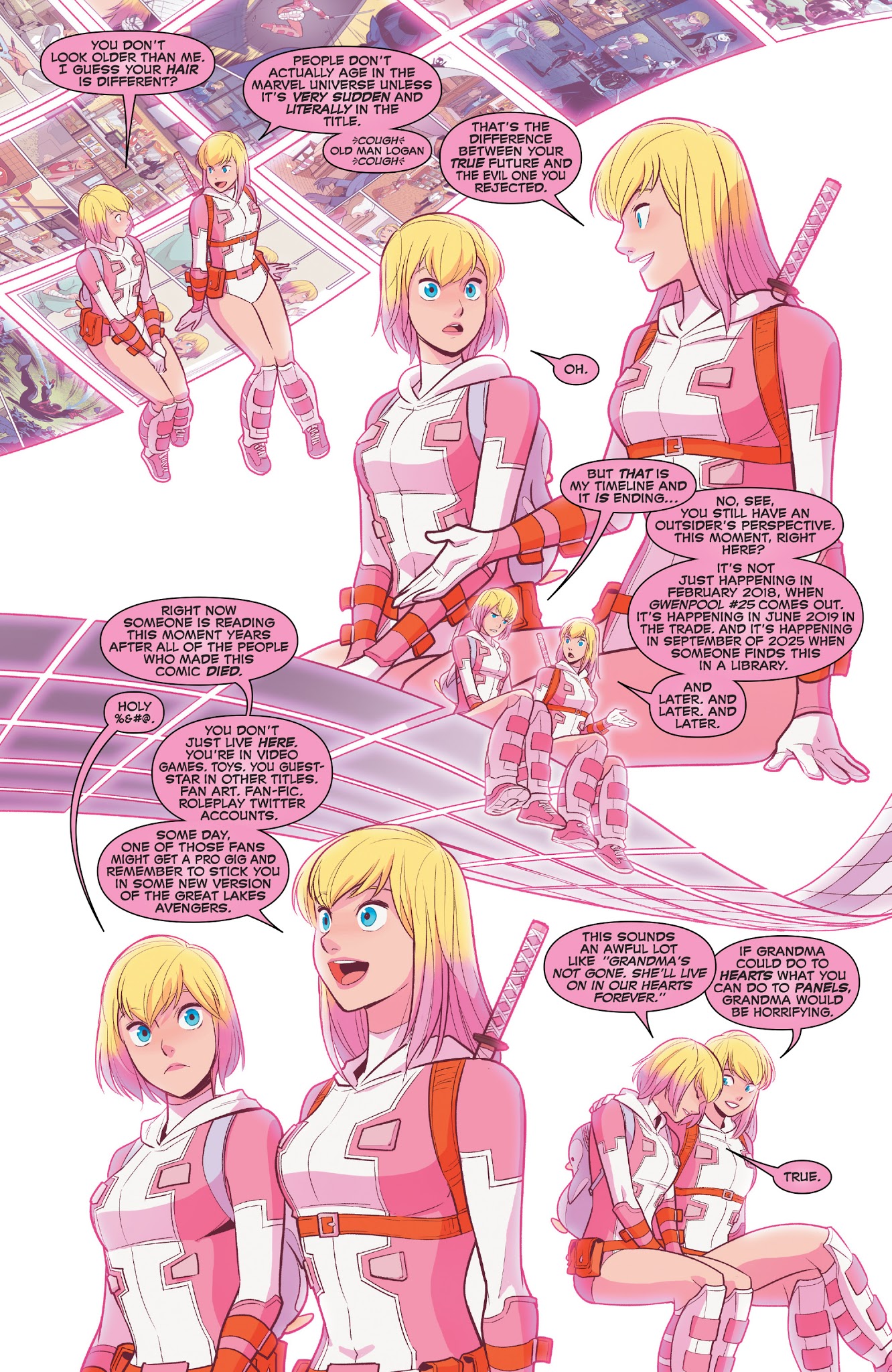 Read online The Unbelievable Gwenpool comic -  Issue #25 - 6