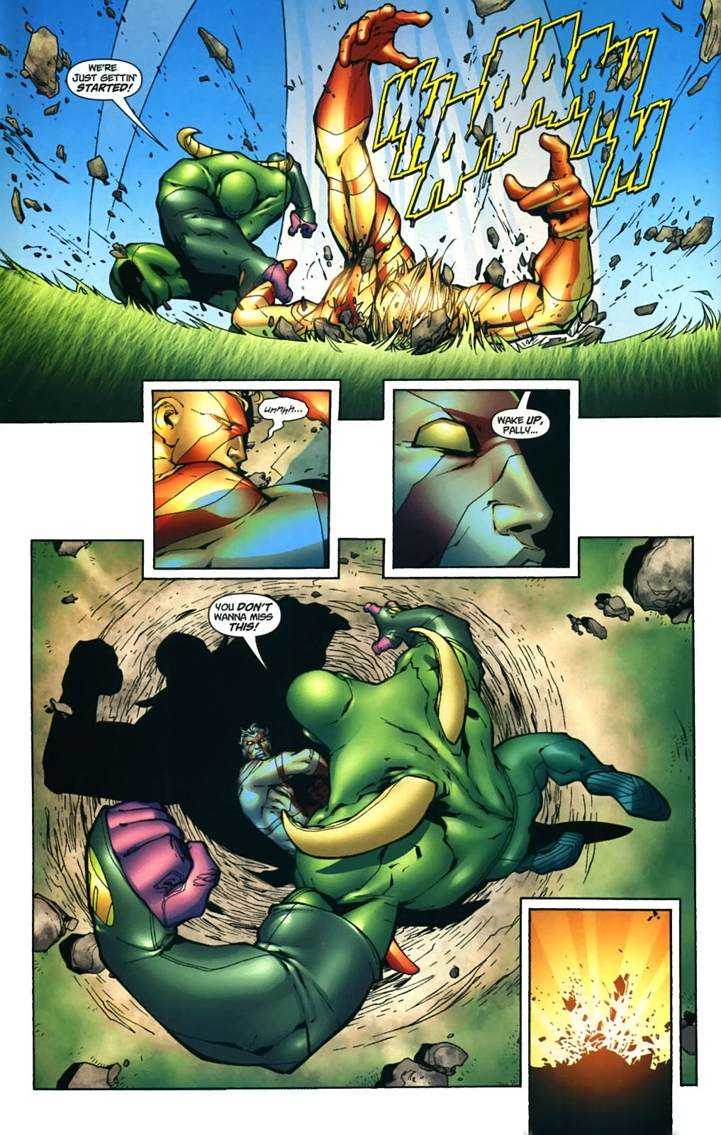 Read online Captain Atom: Armageddon comic -  Issue #4 - 6