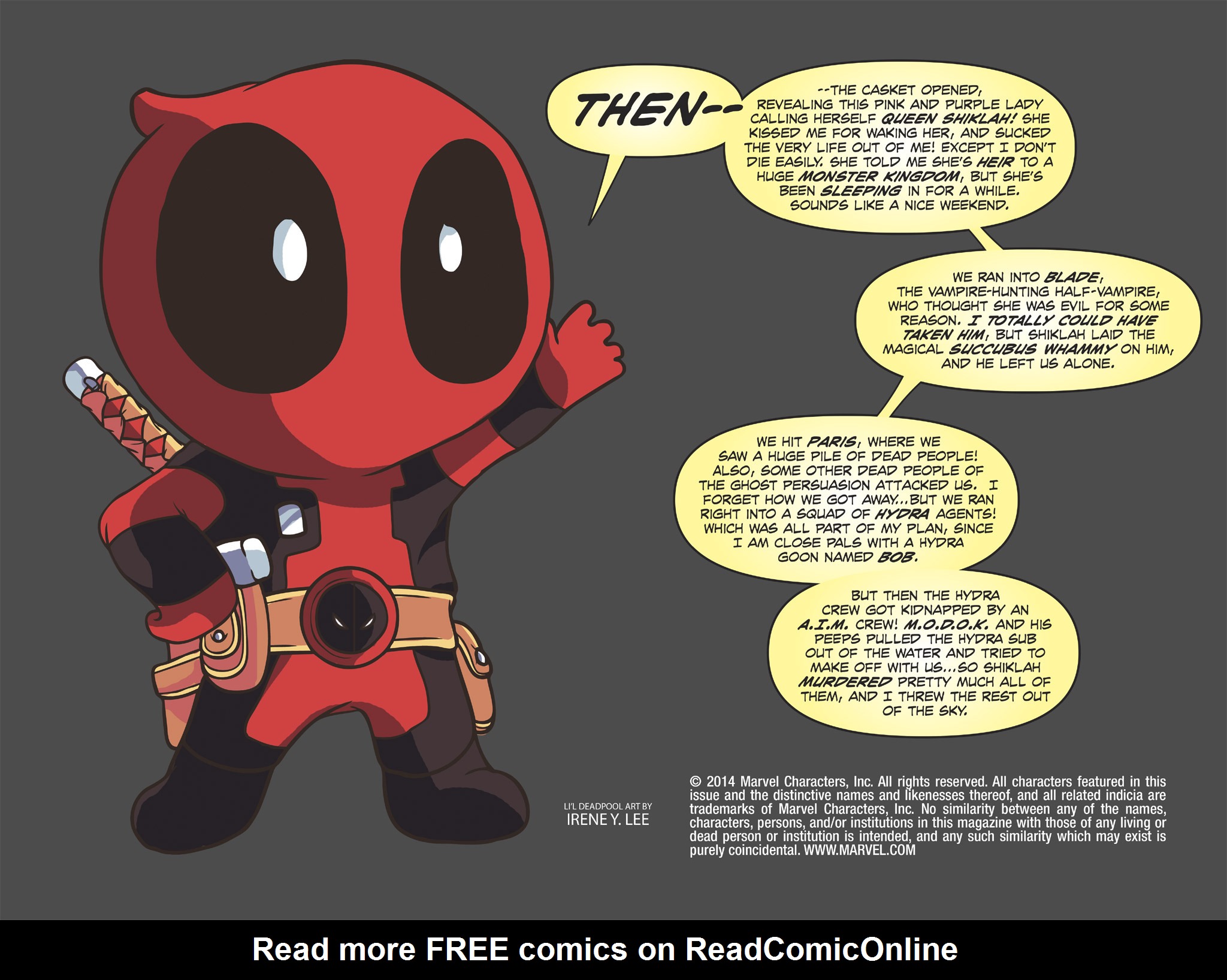 Read online Deadpool: Dracula's Gauntlet comic -  Issue # Part 9 - 16
