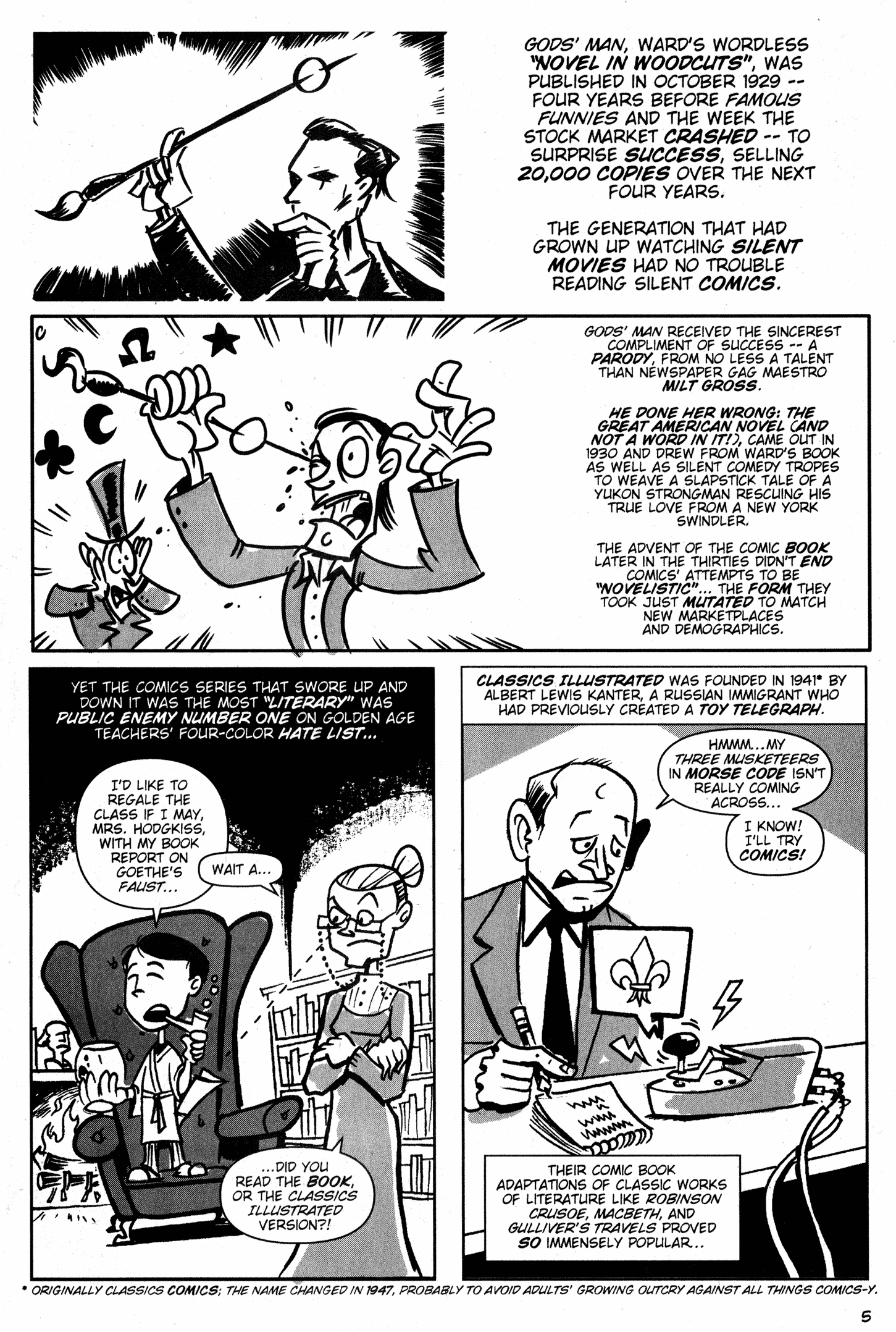 Read online Comic Book Comics comic -  Issue #6 - 7