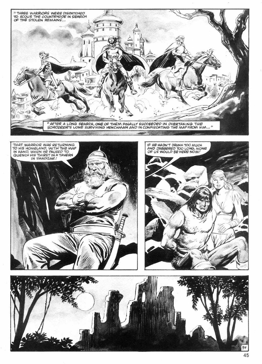 Read online The Savage Sword Of Conan comic -  Issue #98 - 45