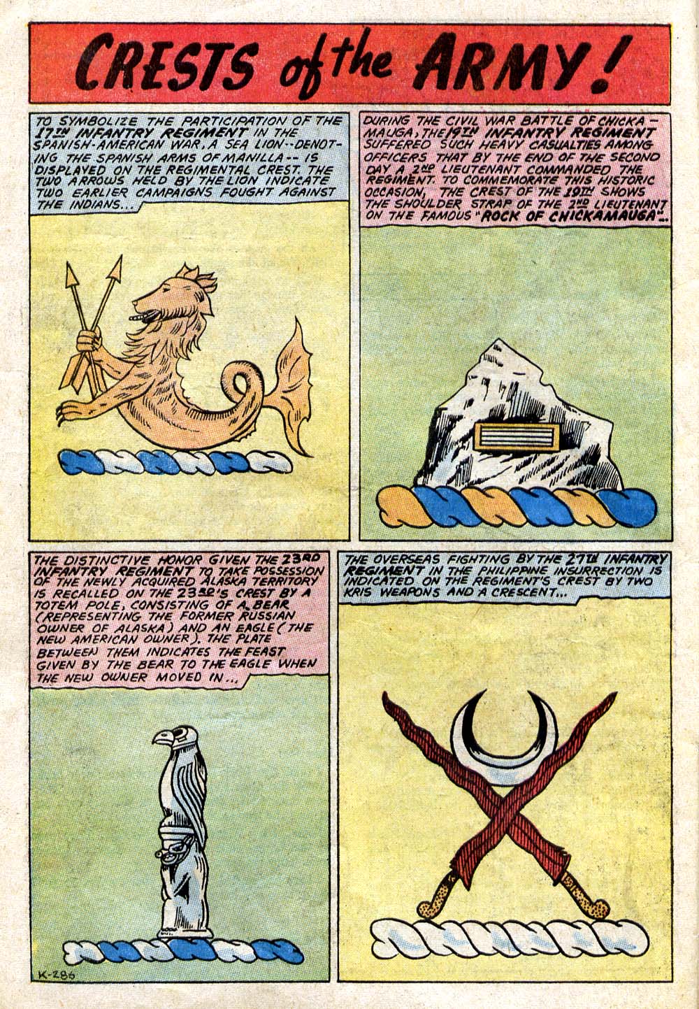 Read online Our Army at War (1952) comic -  Issue #218 - 32
